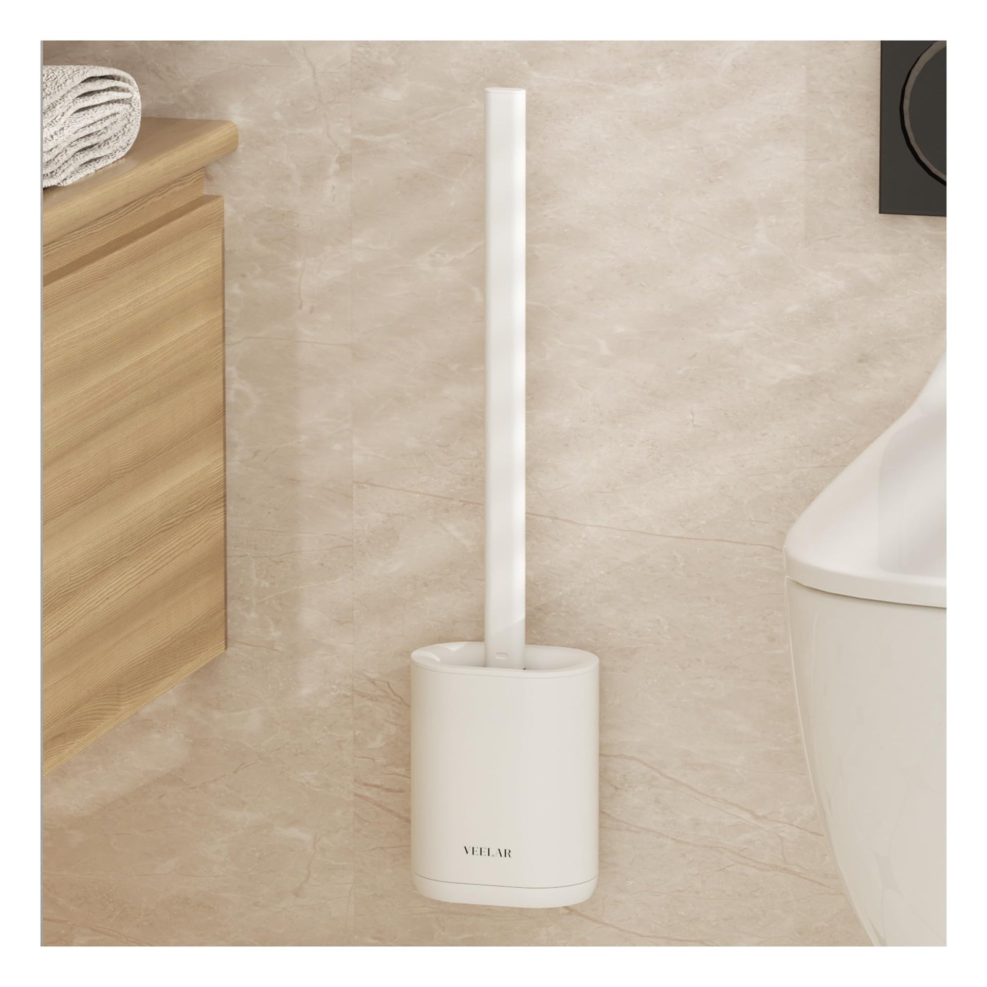 Toilet Brush and Holder Set