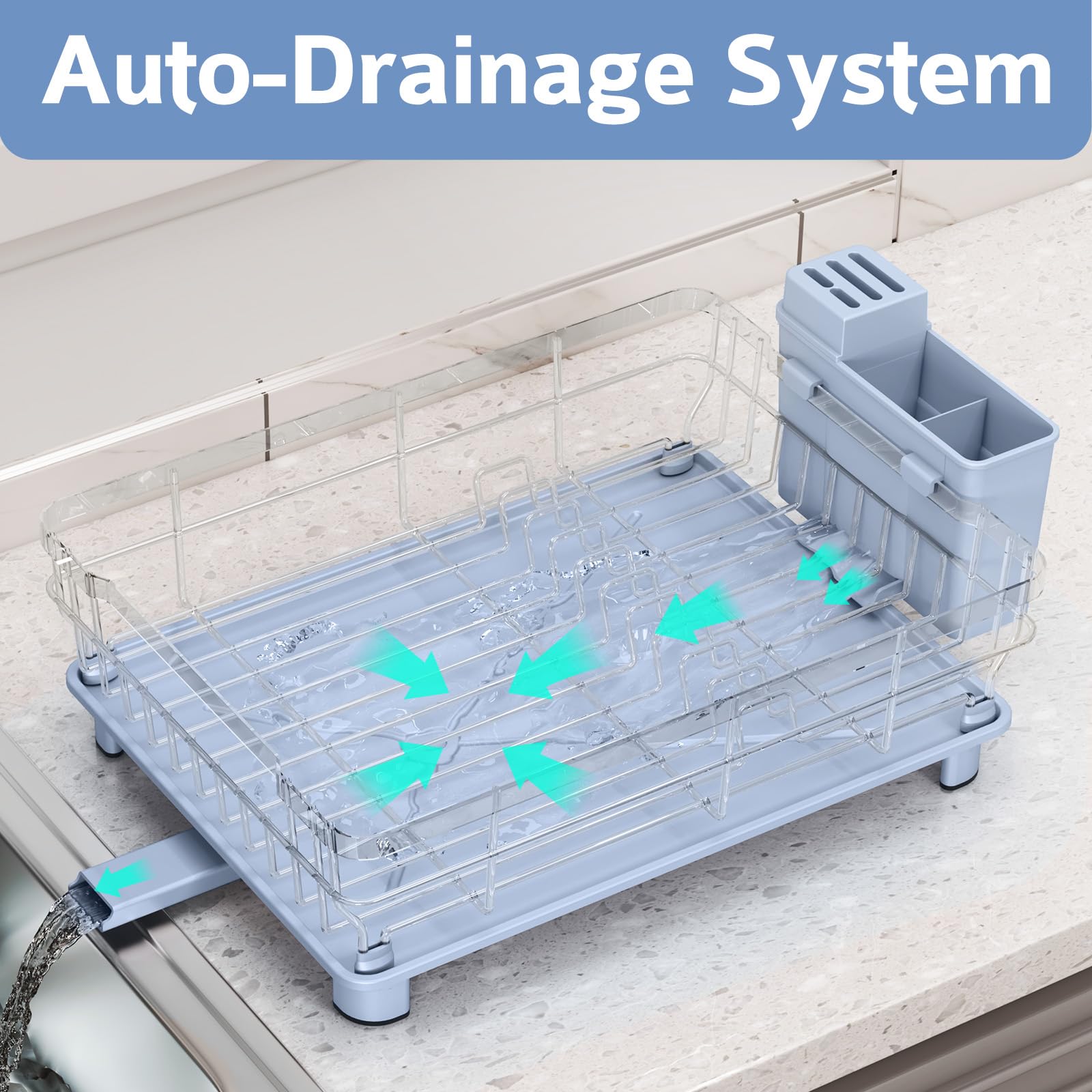 Dish Drying Rack for Kitchen Counter