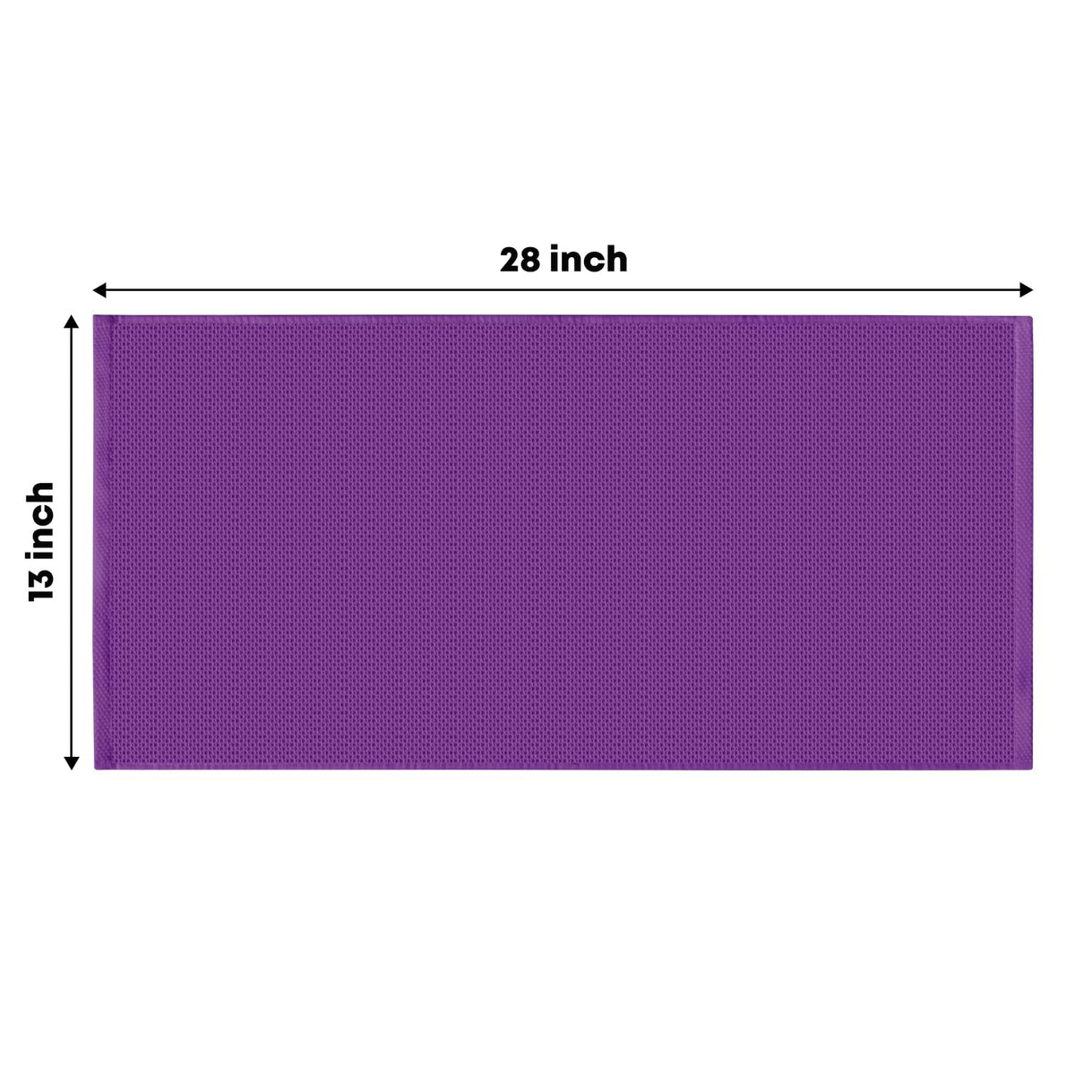 100% Cotton Purple Waffle Weave Kitchen Dish Cloths (4 Count)