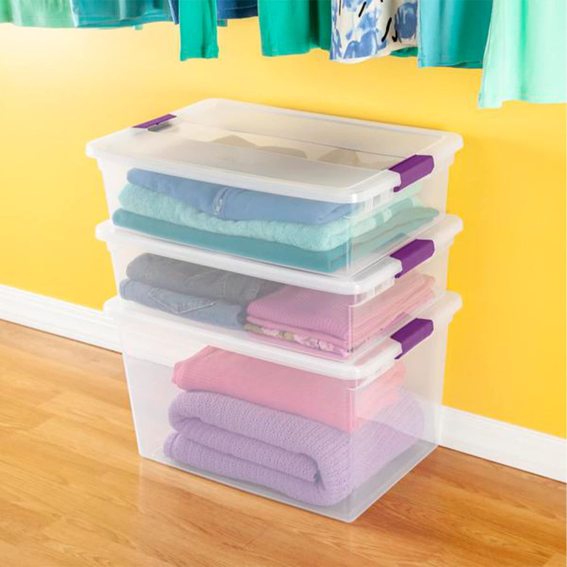 32 Quart ClearView Latch Box (6 Count)