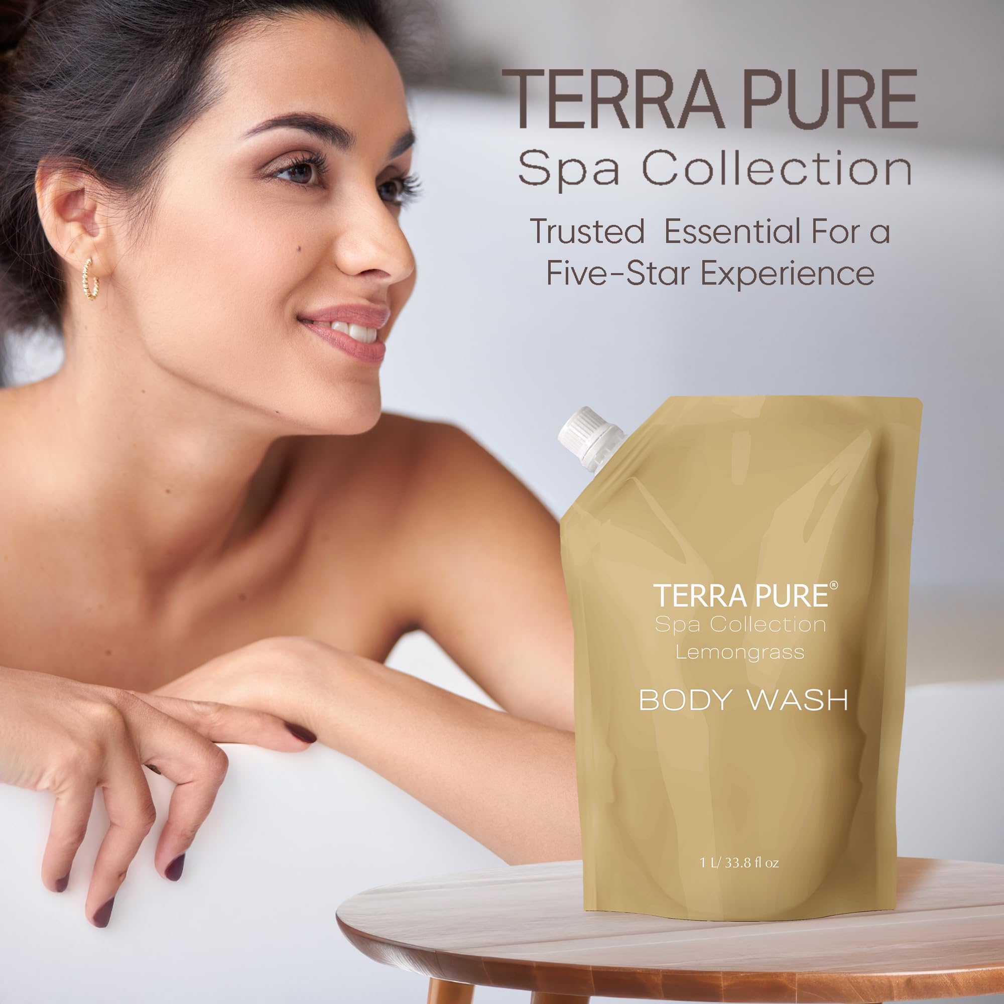 Spa Body Wash Refill Bag (33.8 Fl Oz)