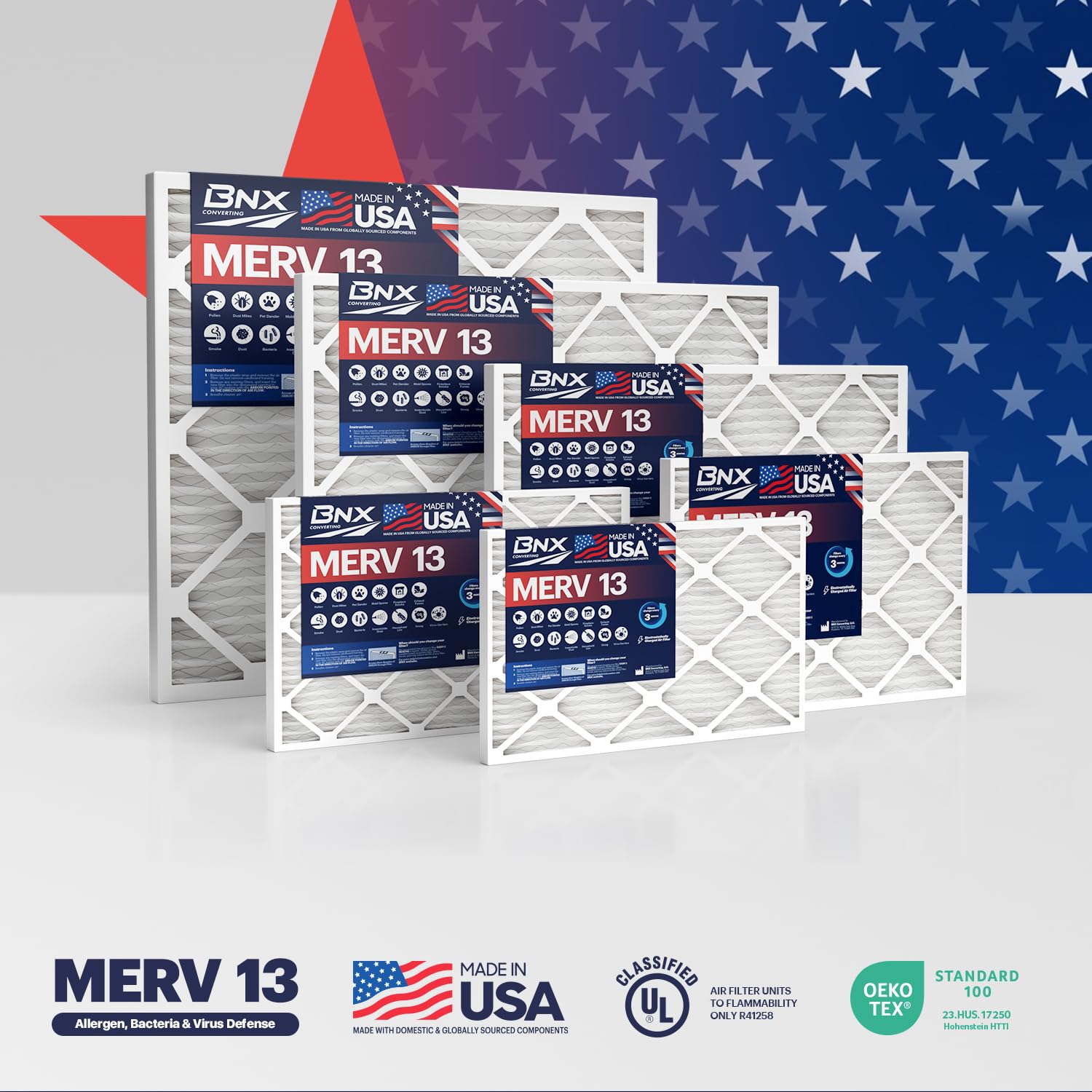 TruFilter 20x22x1 Air Filter MERV 13 (12 Count)