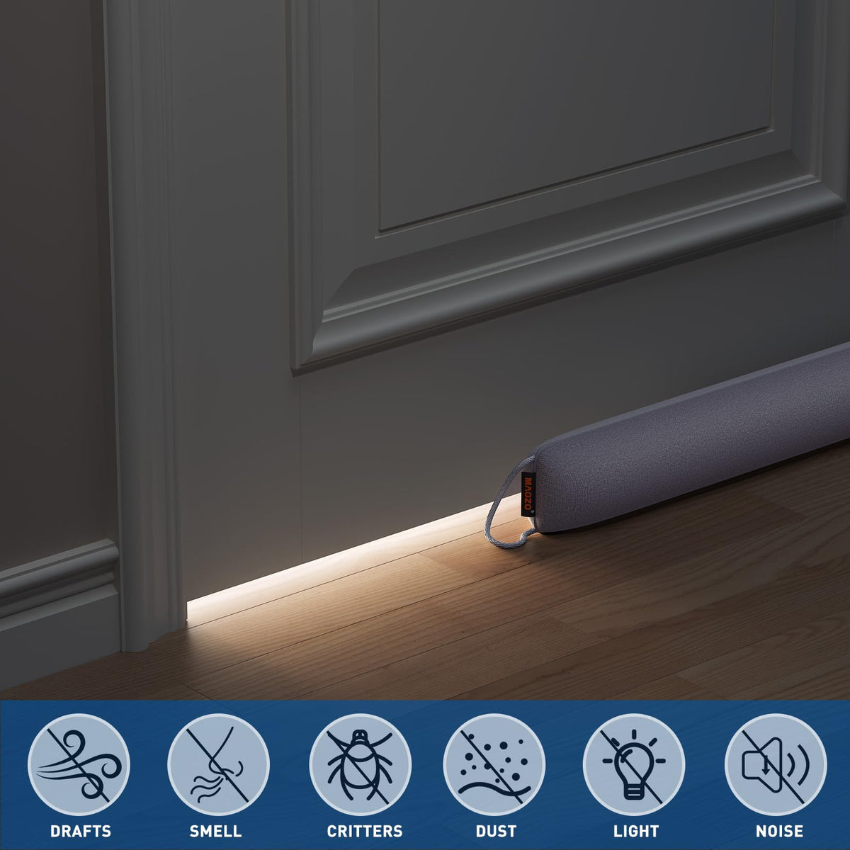 Weighted Door Draft Stopper 32 Inches