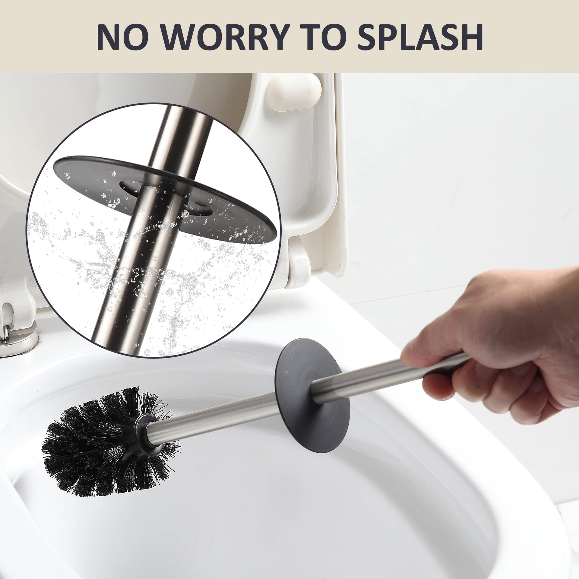 Toilet Brush Holder Freestanding