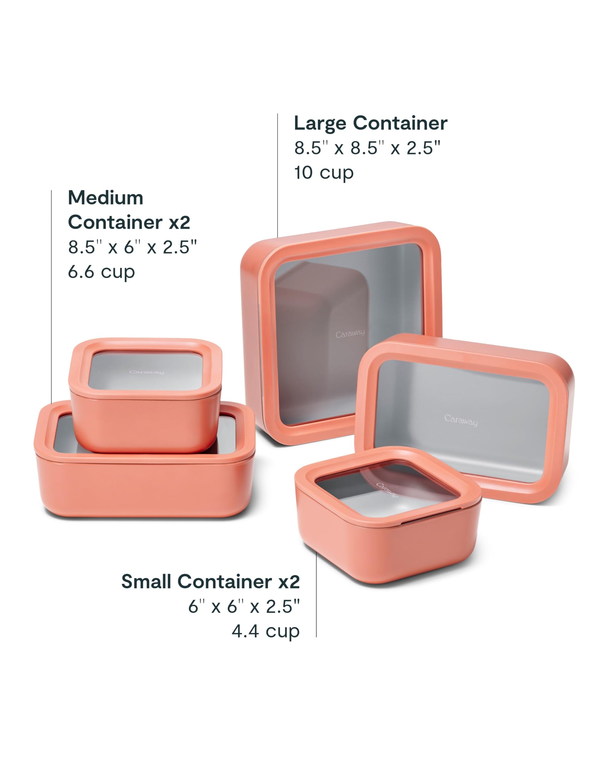 13 Piece Glass Food Storage Container Set