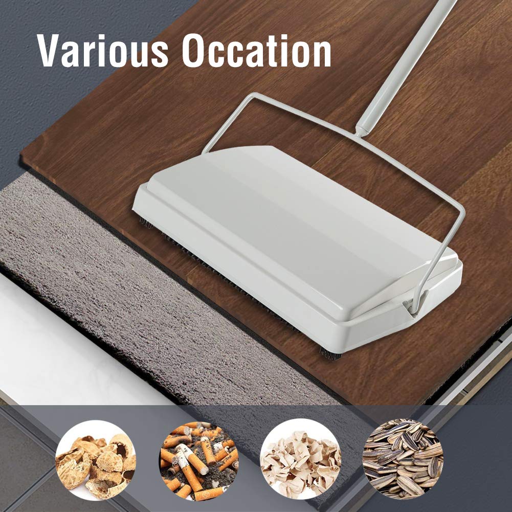 Carpet Floor Sweeper with Horsehair