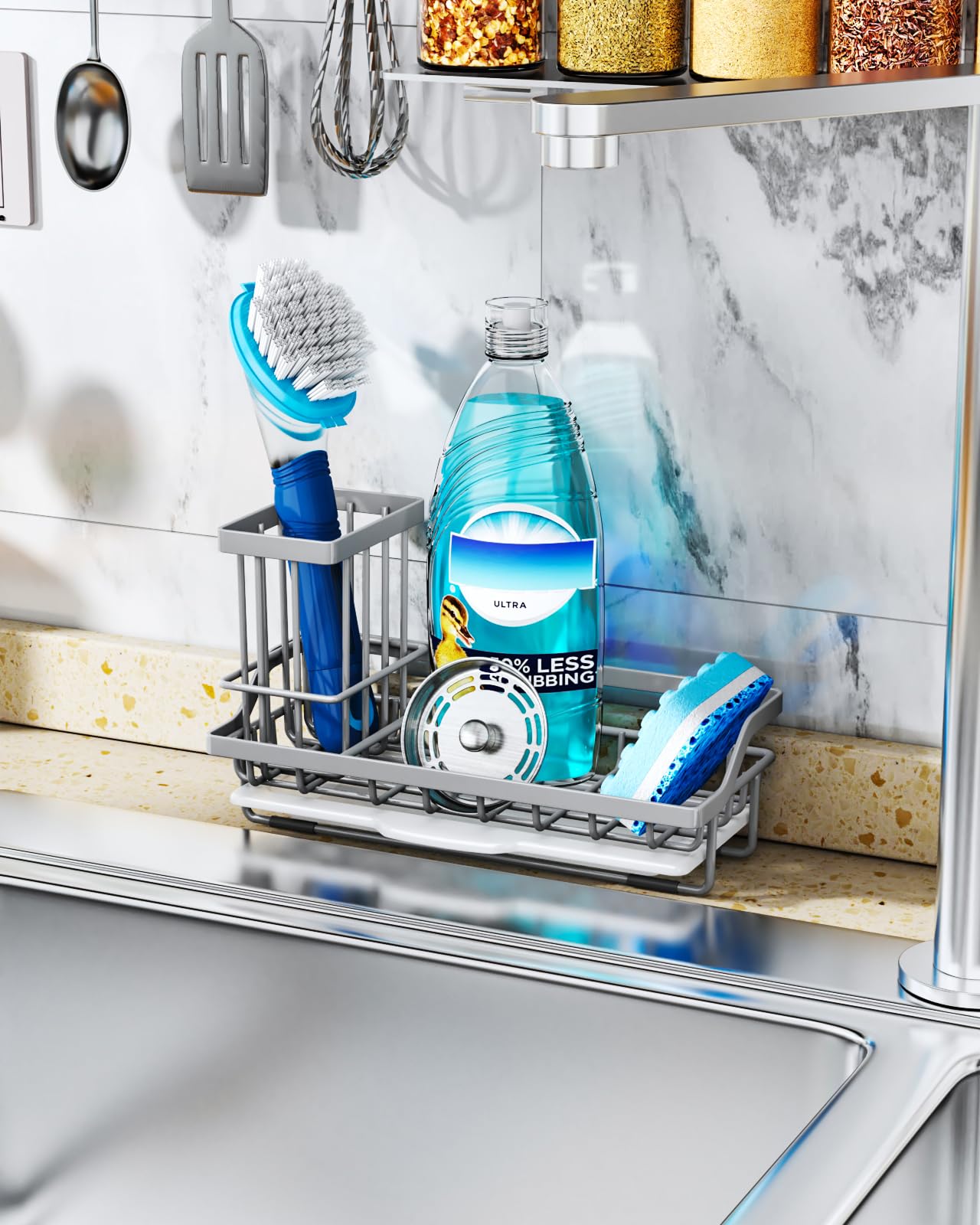 Sponge Holder for Kitchen Sink
