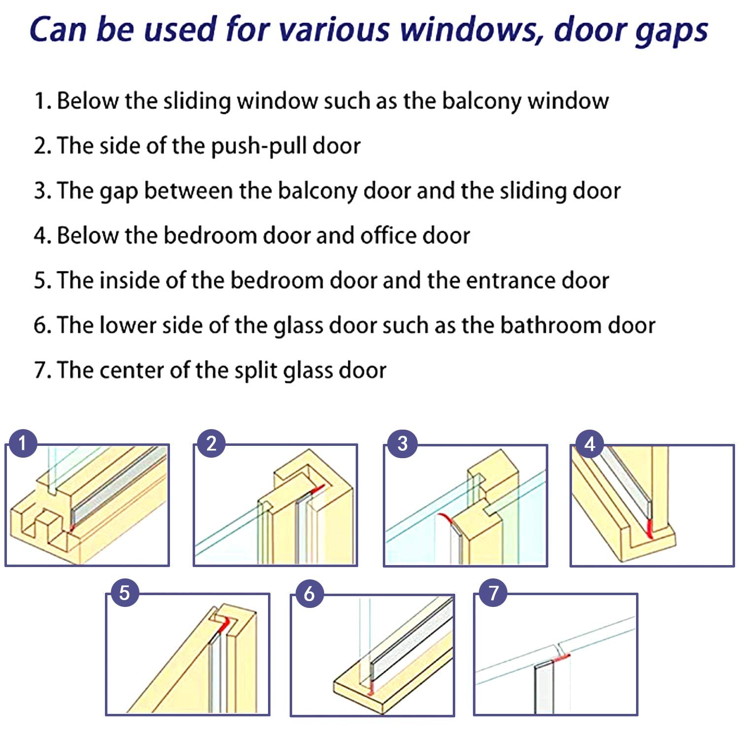 Weather Stripping Door Seal