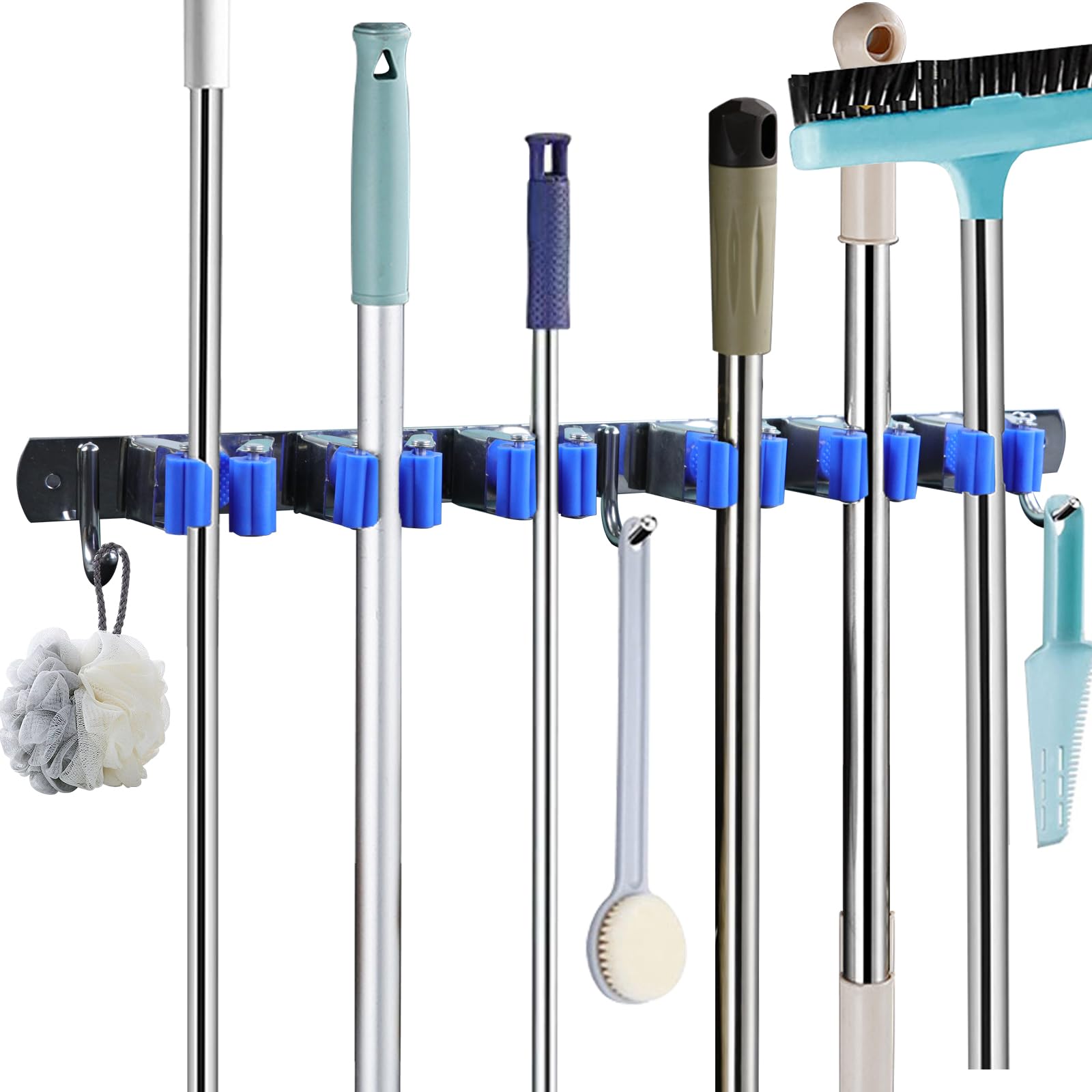 Mop Broom Holder Wall Mounted