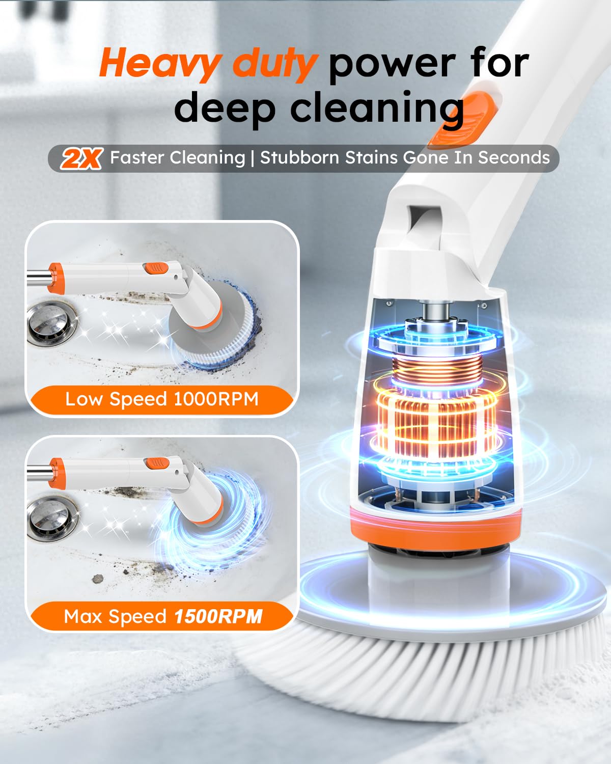 Electric Spin Scrubber