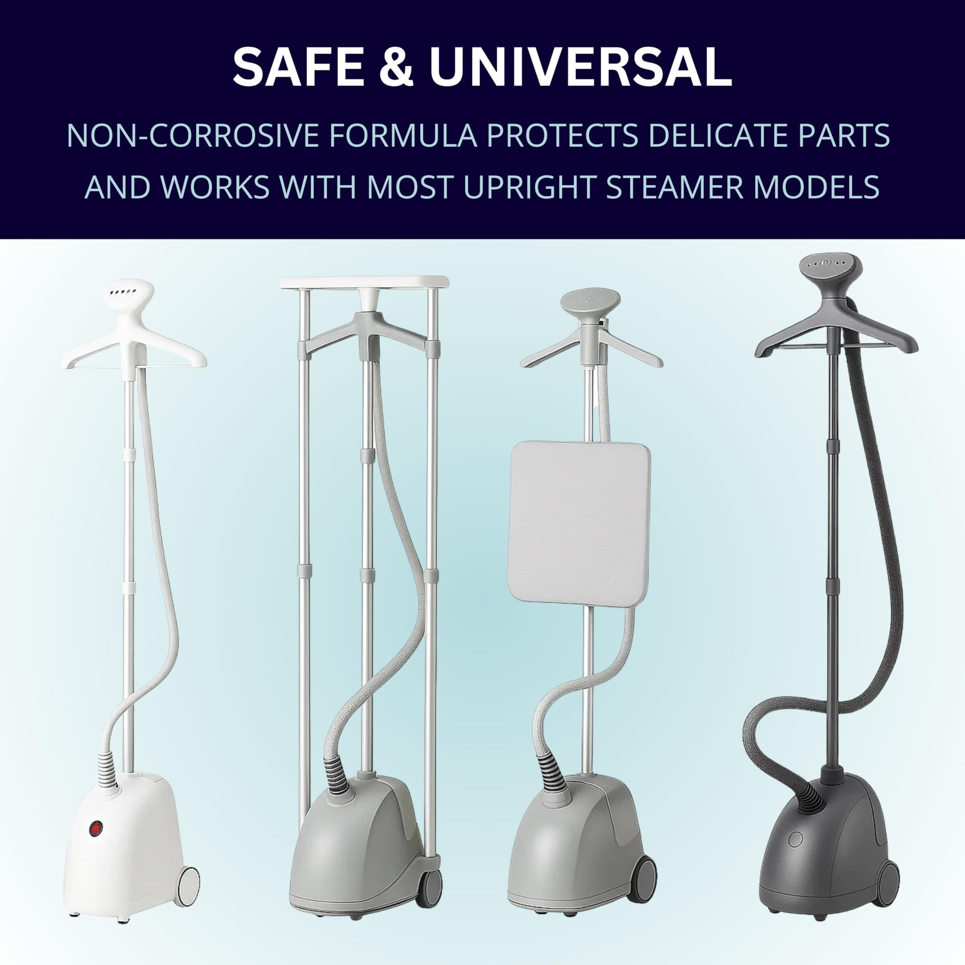 Garment Steamer Descaling Solution Decalcifier Packets for Mineral Deposits and Build (10 Count)