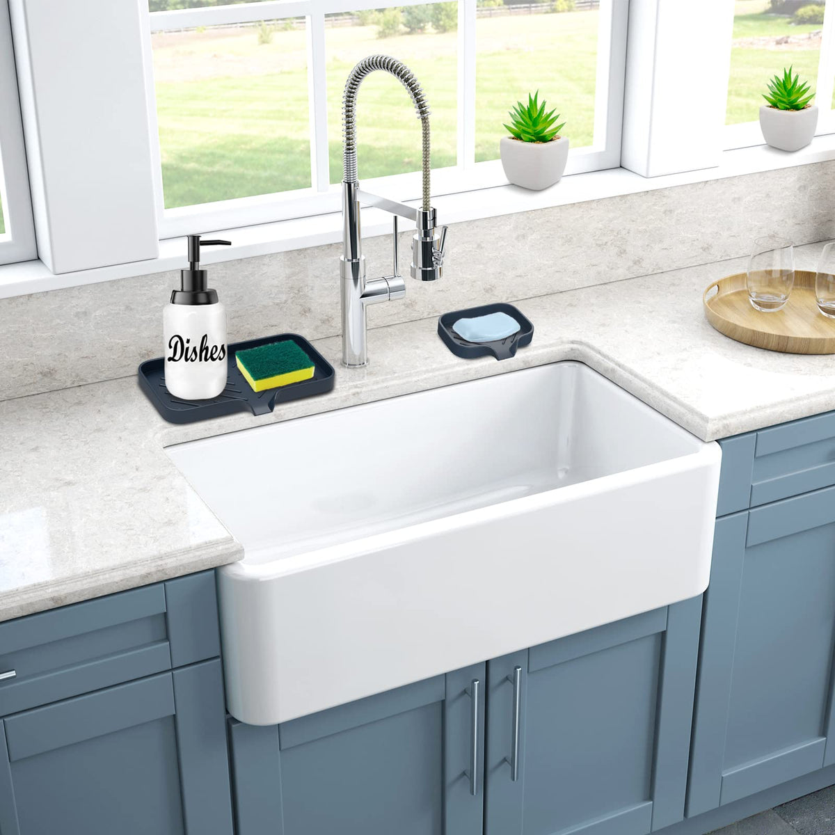 Kitchen Soap Tray (3 Count)