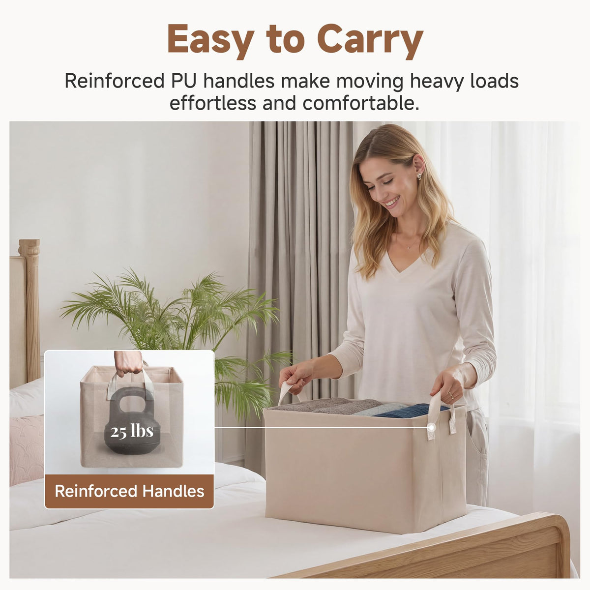 Fabric Storage Bins (2 Count)