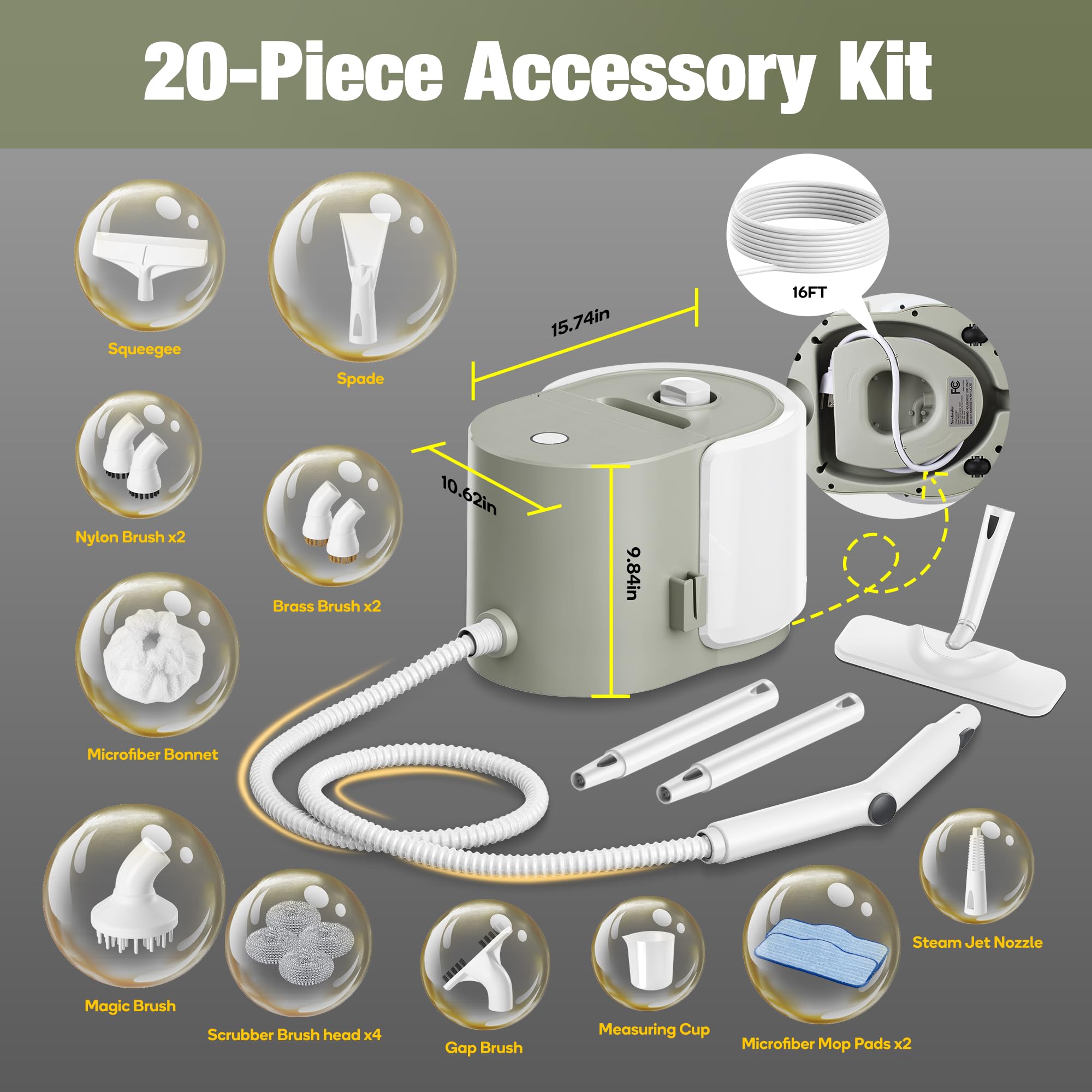 Heavy Duty Steam Cleaner