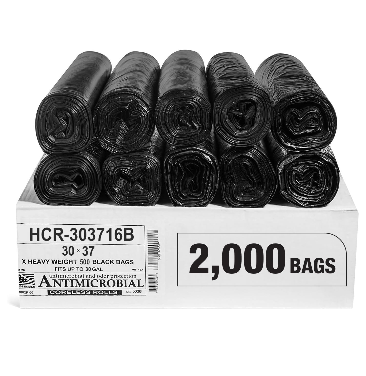 30 Gallon 16 Micron (2000 Count)