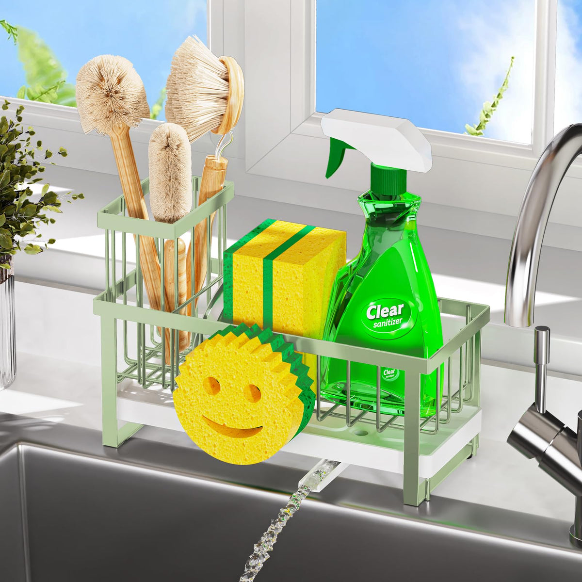 Sponge Holder for Kitchen Sink