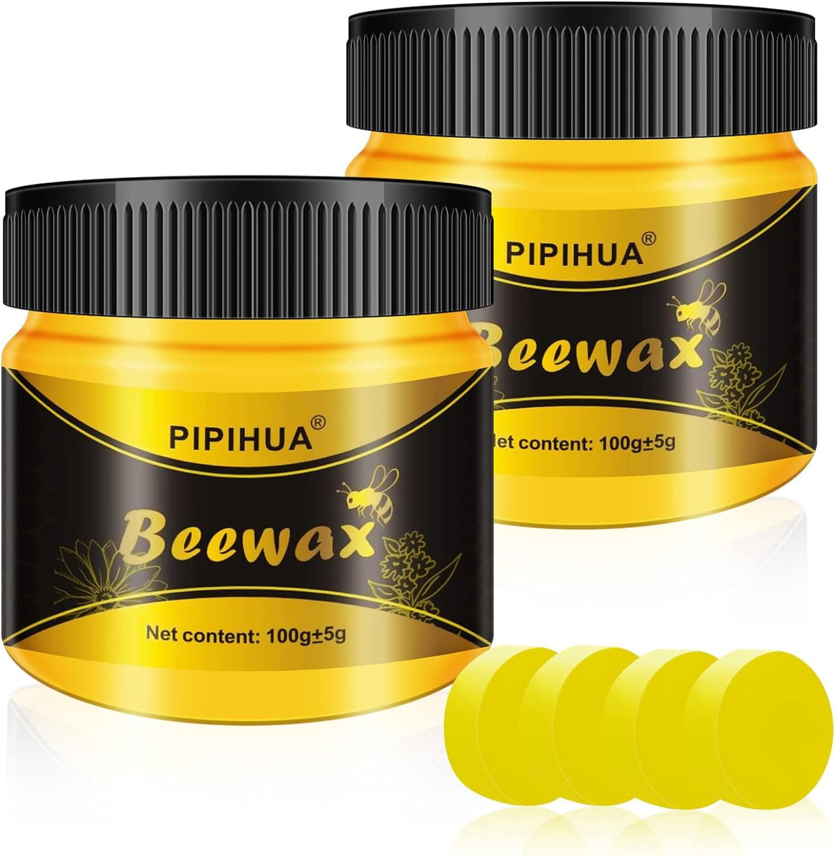 Beeswax Polish and Conditioner for Wood Furniture (7.1 Ounce)