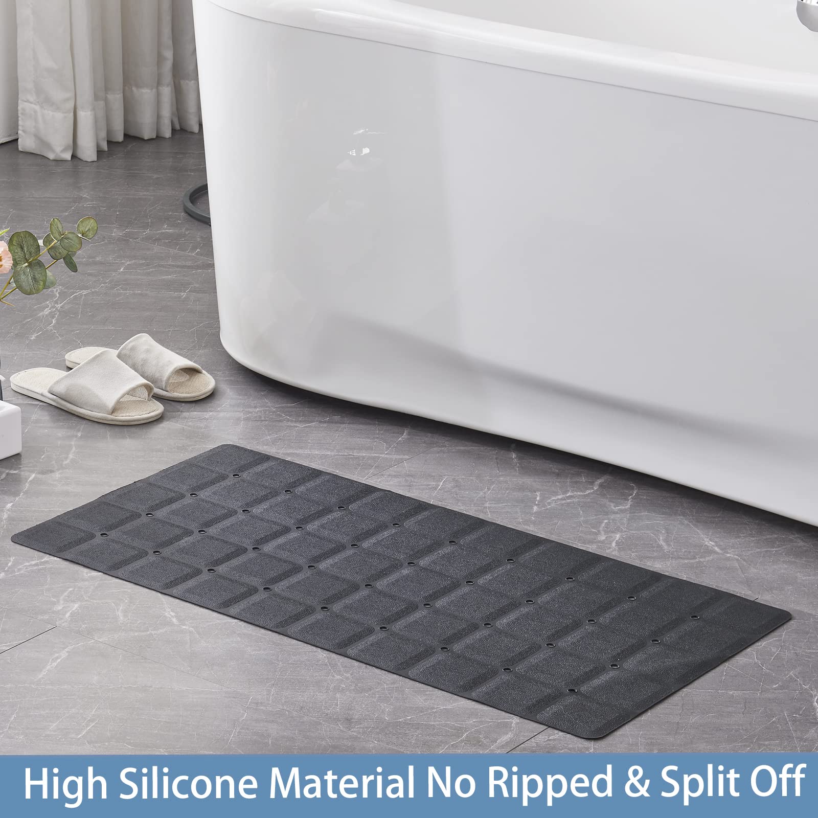 Foldable Silicone Bathtub Mat