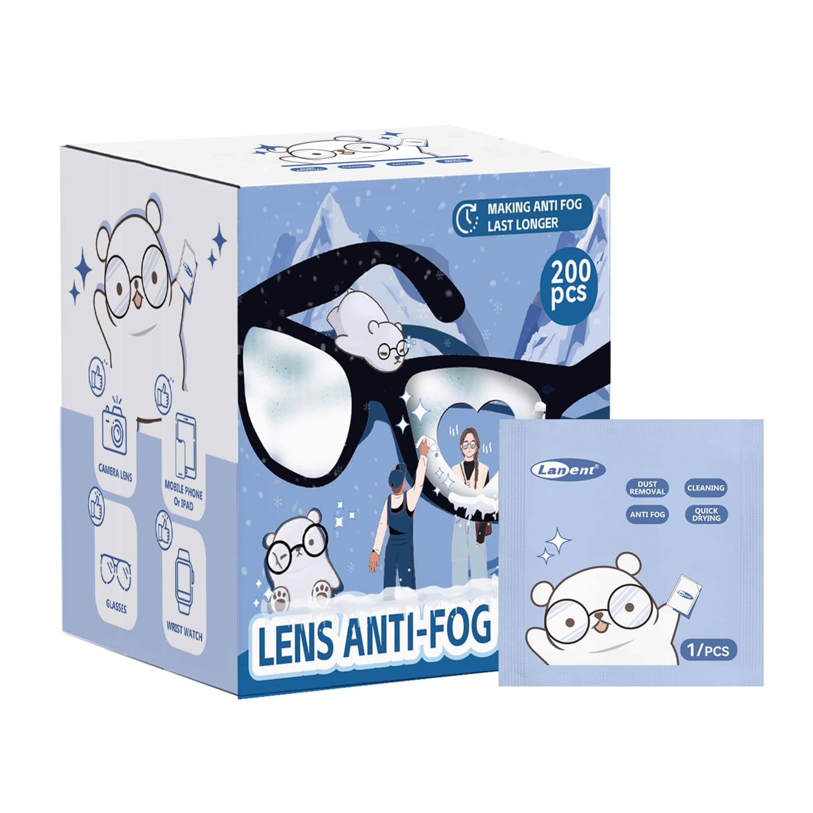 200 PCS Anti (100 Count)