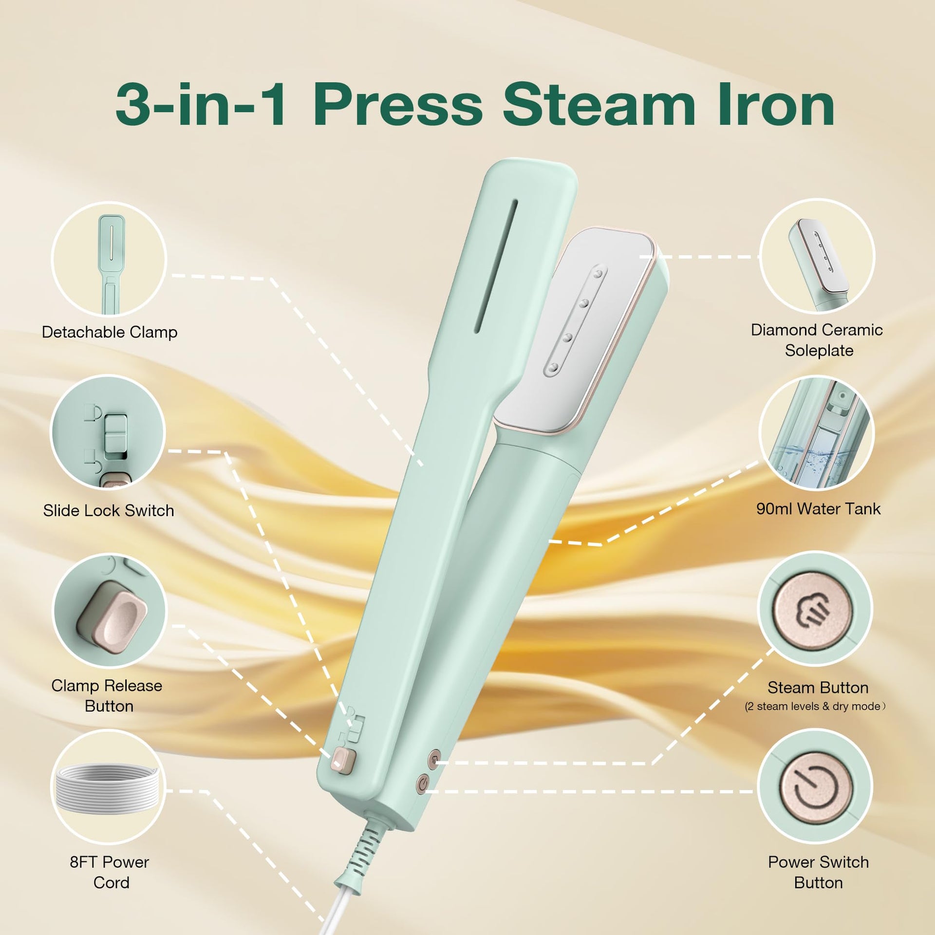 3in1 Travel Iron