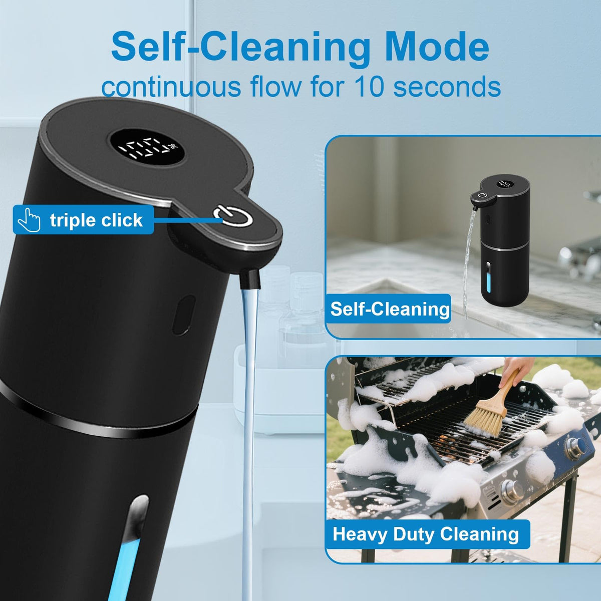 2 Pack Automatic Liquid Soap Dispenser Touchless