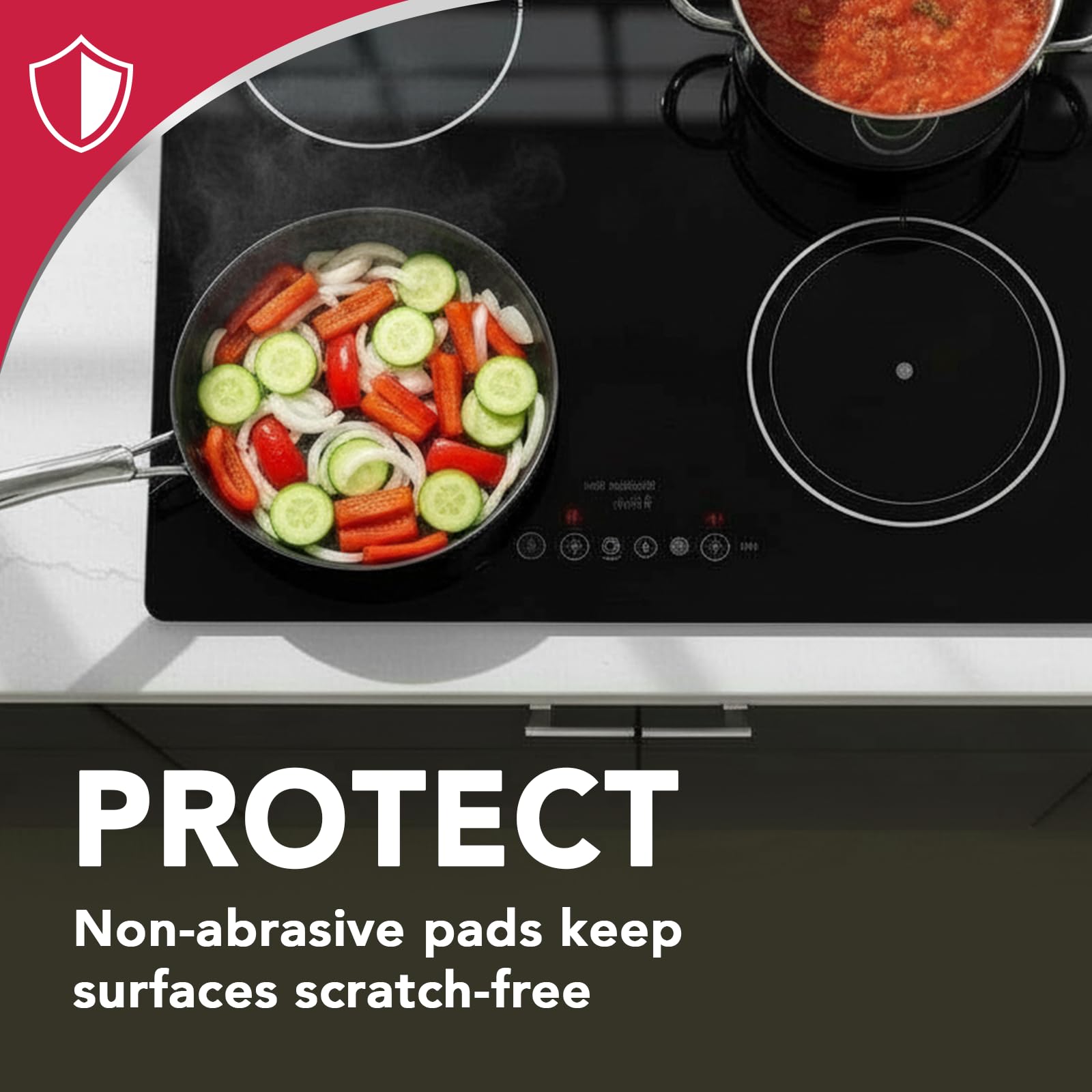 Cooktop Scrubbing Pads
