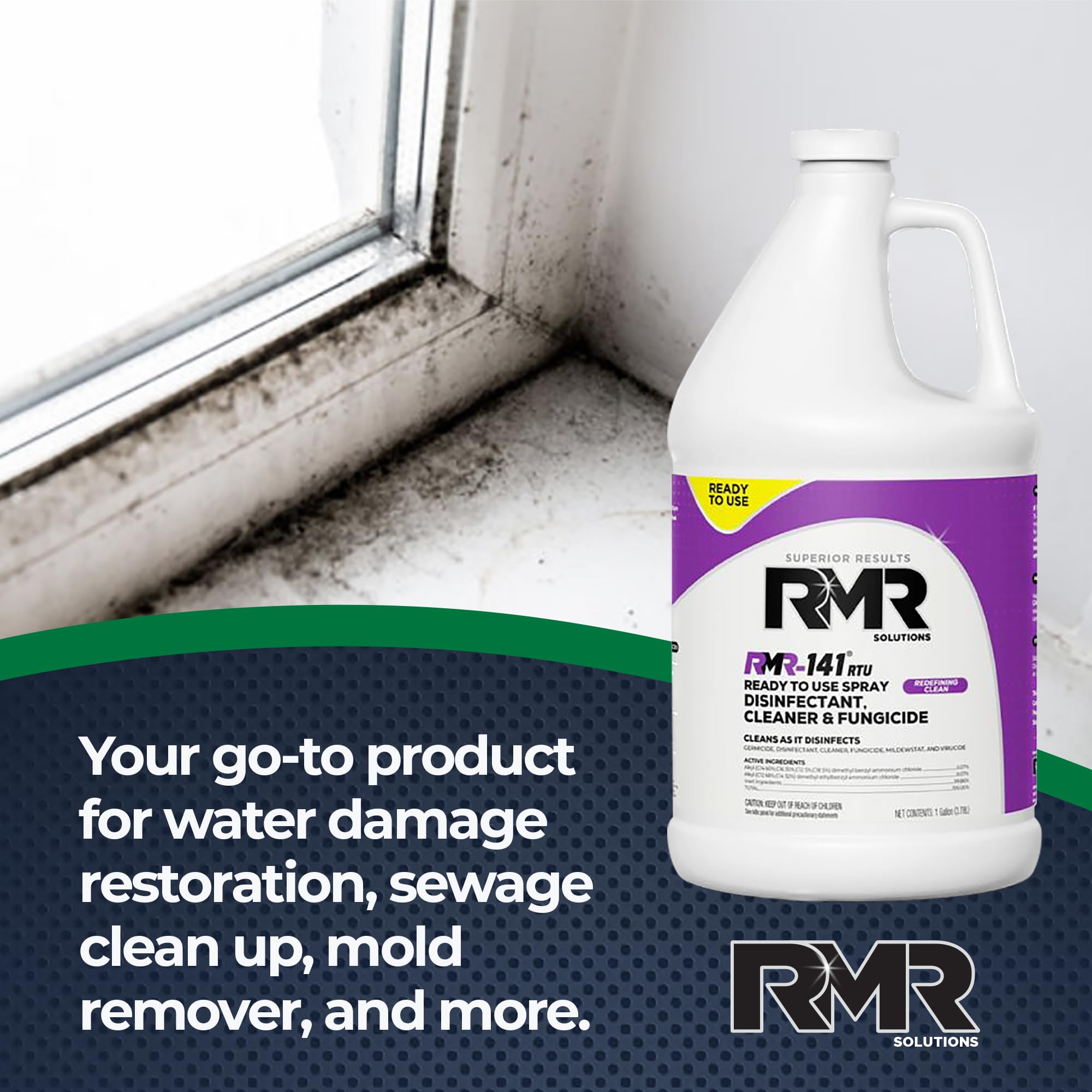 RMR 141 EPA Registered Mold and Mildew Killer (128 Fl Oz)
