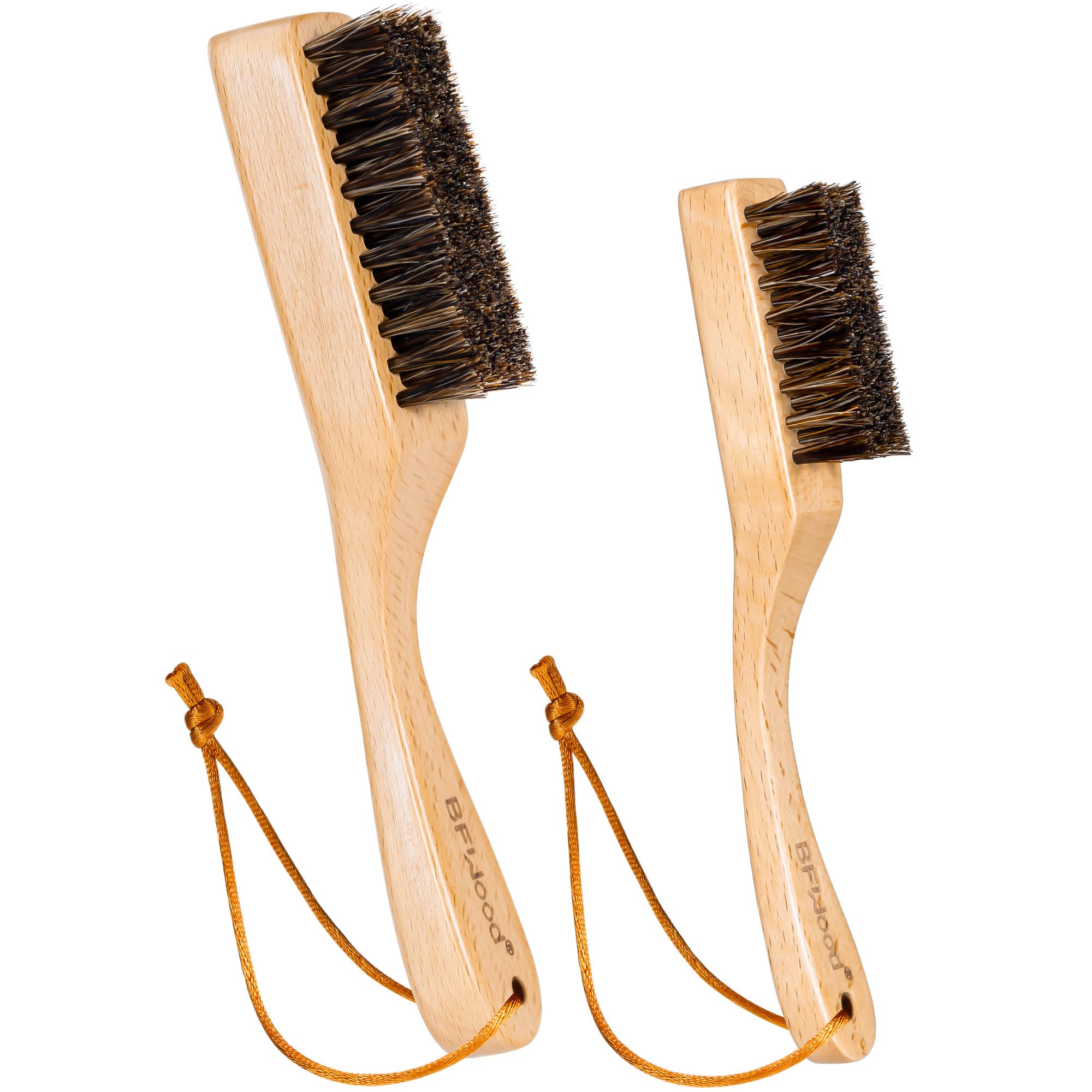 Horsehair Silver Brush (2 Count)