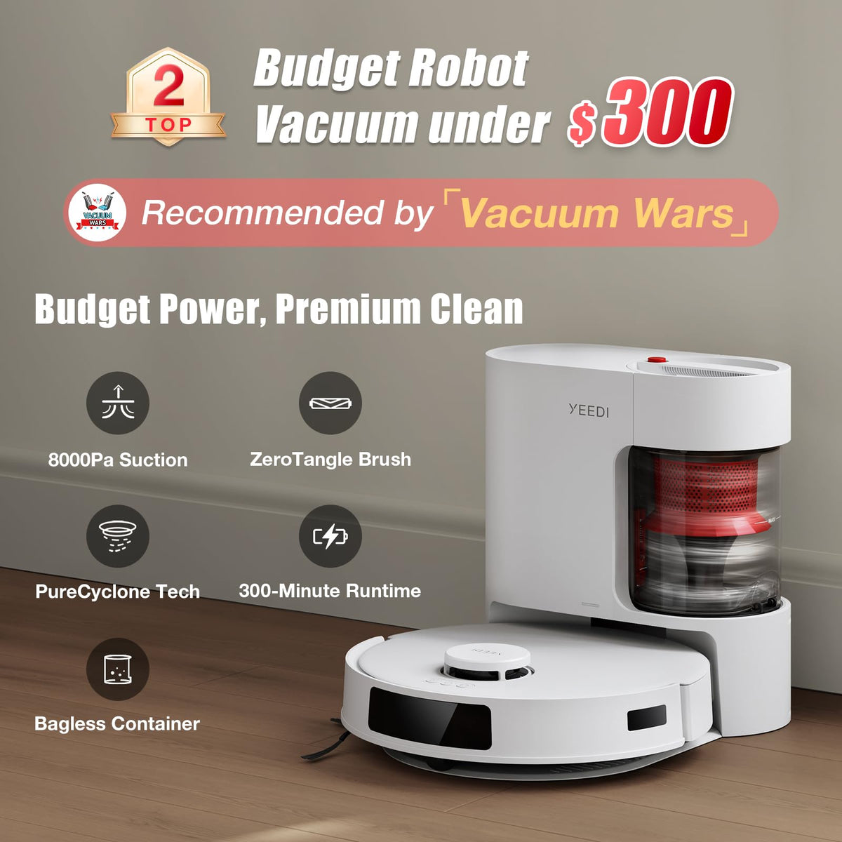 C12 Plus Robot Vacuum & Mop