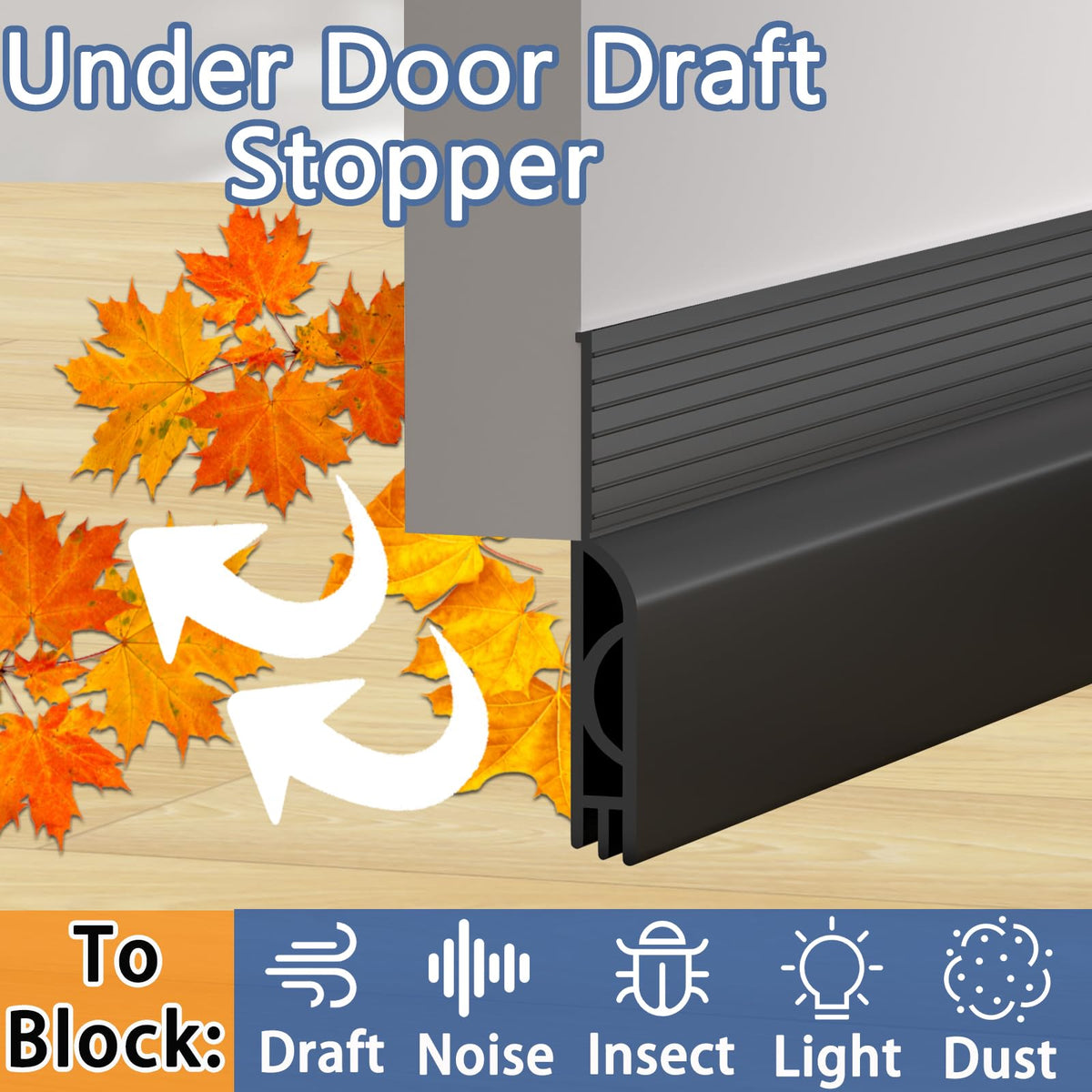 Under Door Draft Stopper