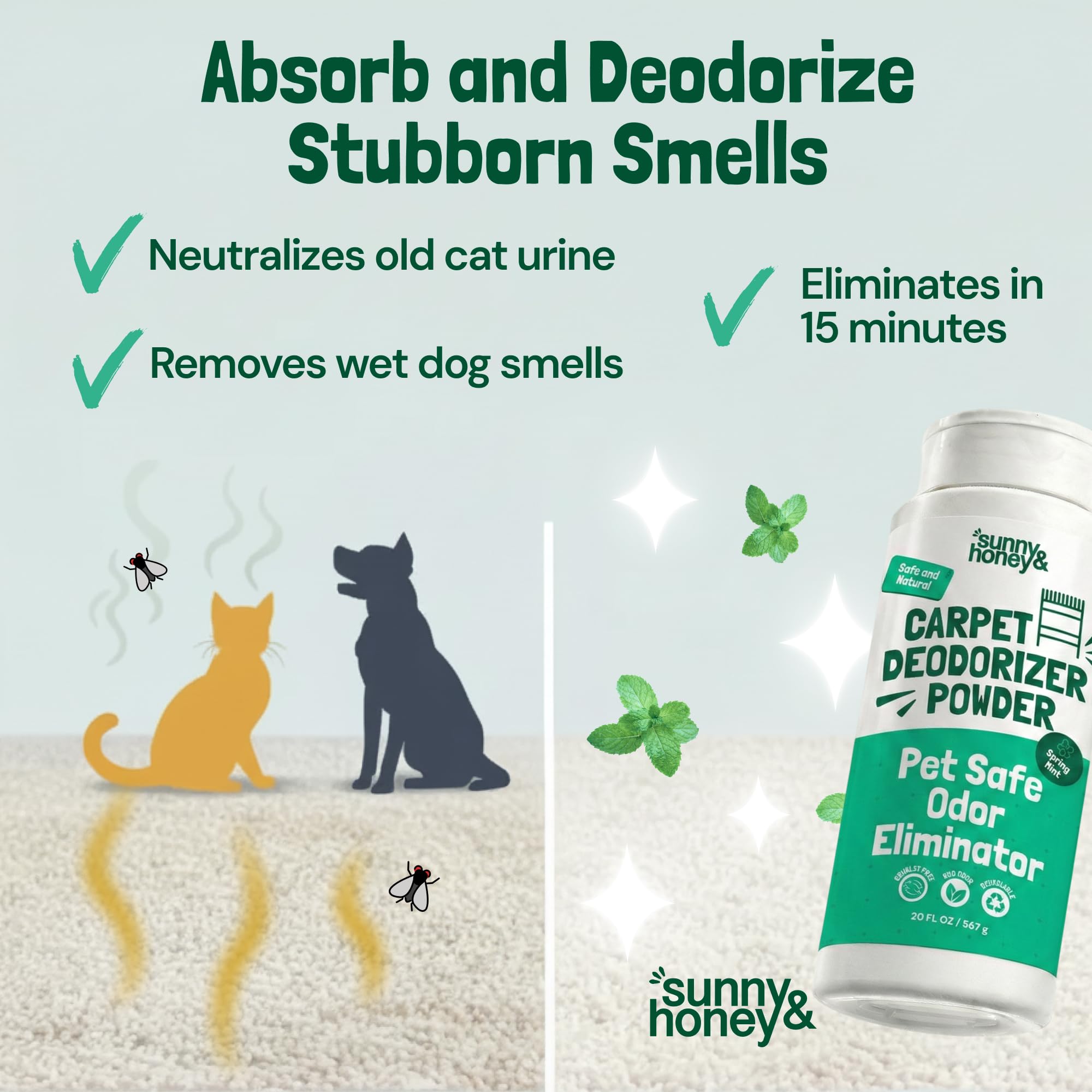 Carpet Deodorizer Powder (20 Ounce)