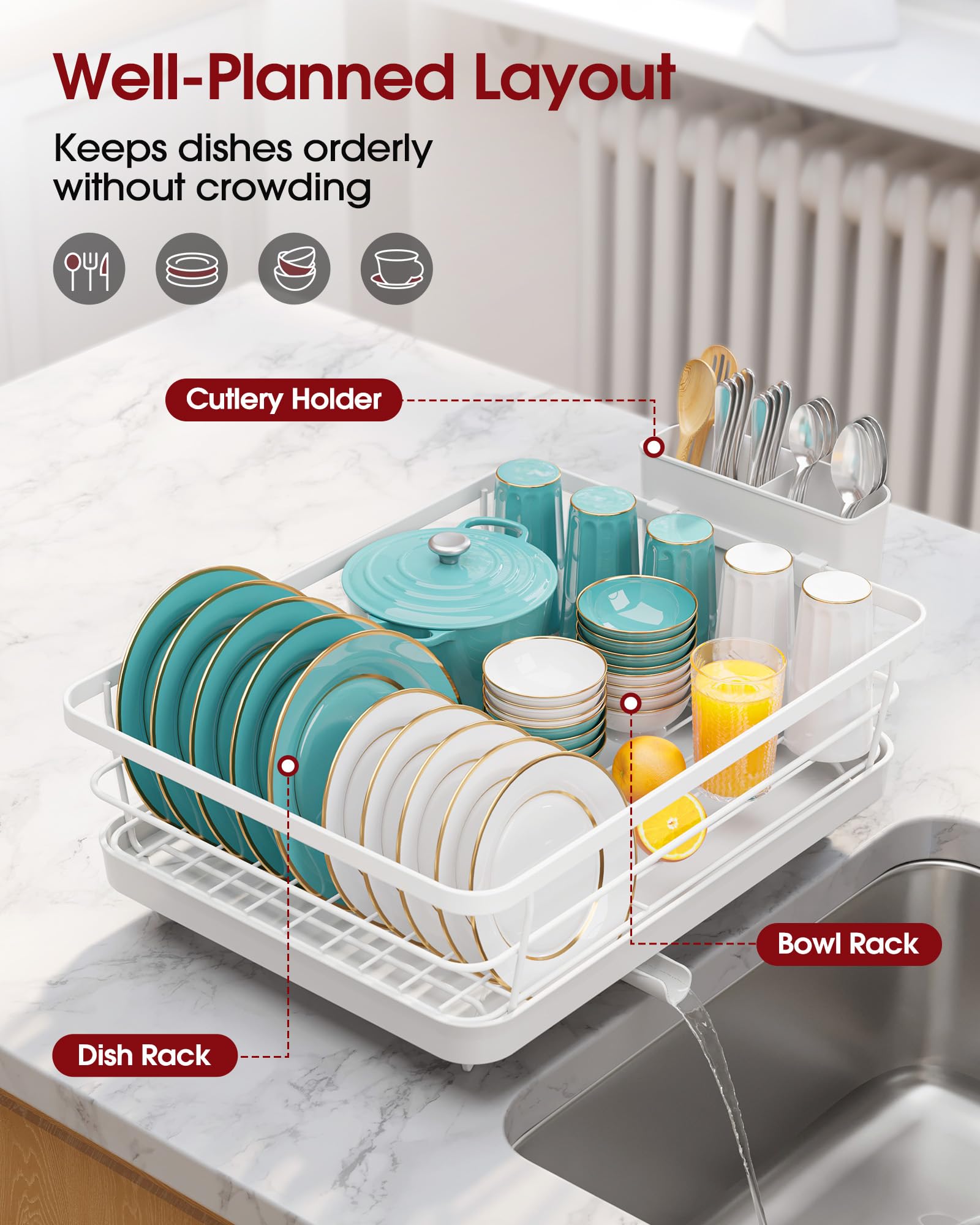 Dish Drying Rack