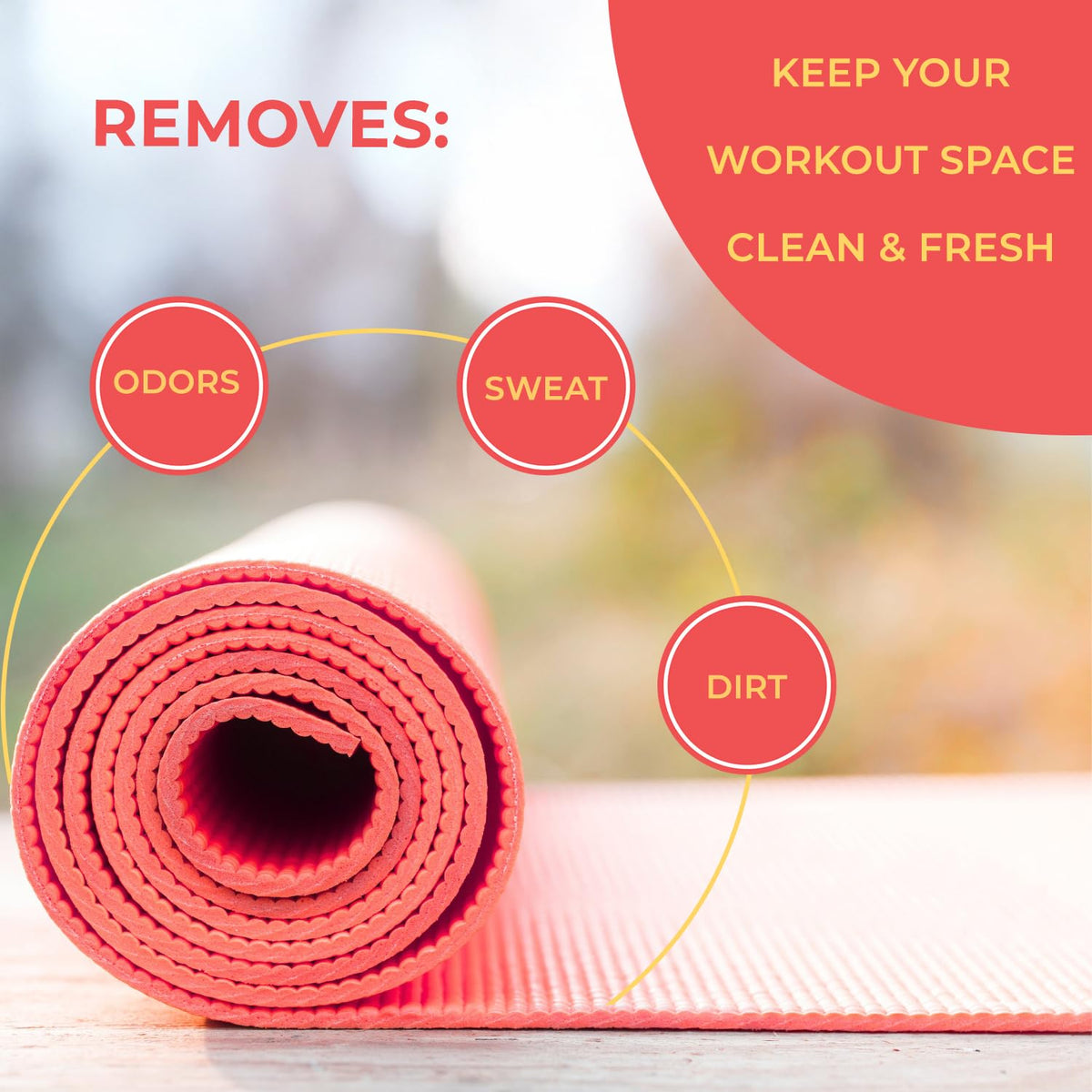 SwaytAway Fitness Mat Cleaner Concentrate Citrus (32 Fl Oz)