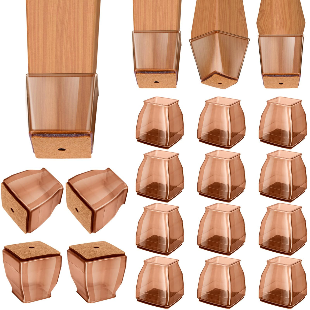 Silicone Chair Leg Floor Protectors