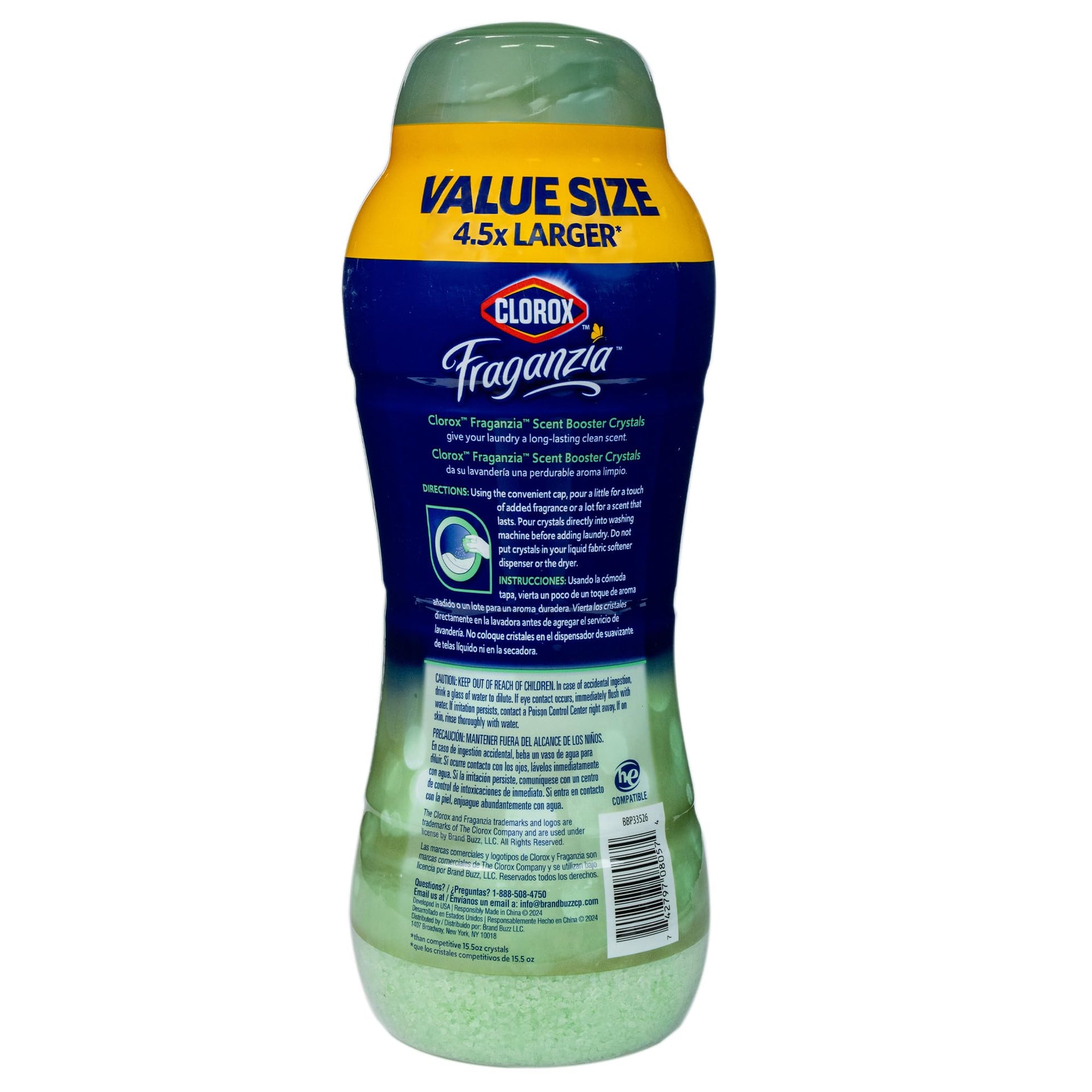 Fraganzia In Wash Booster Crystals (70 Ounce)