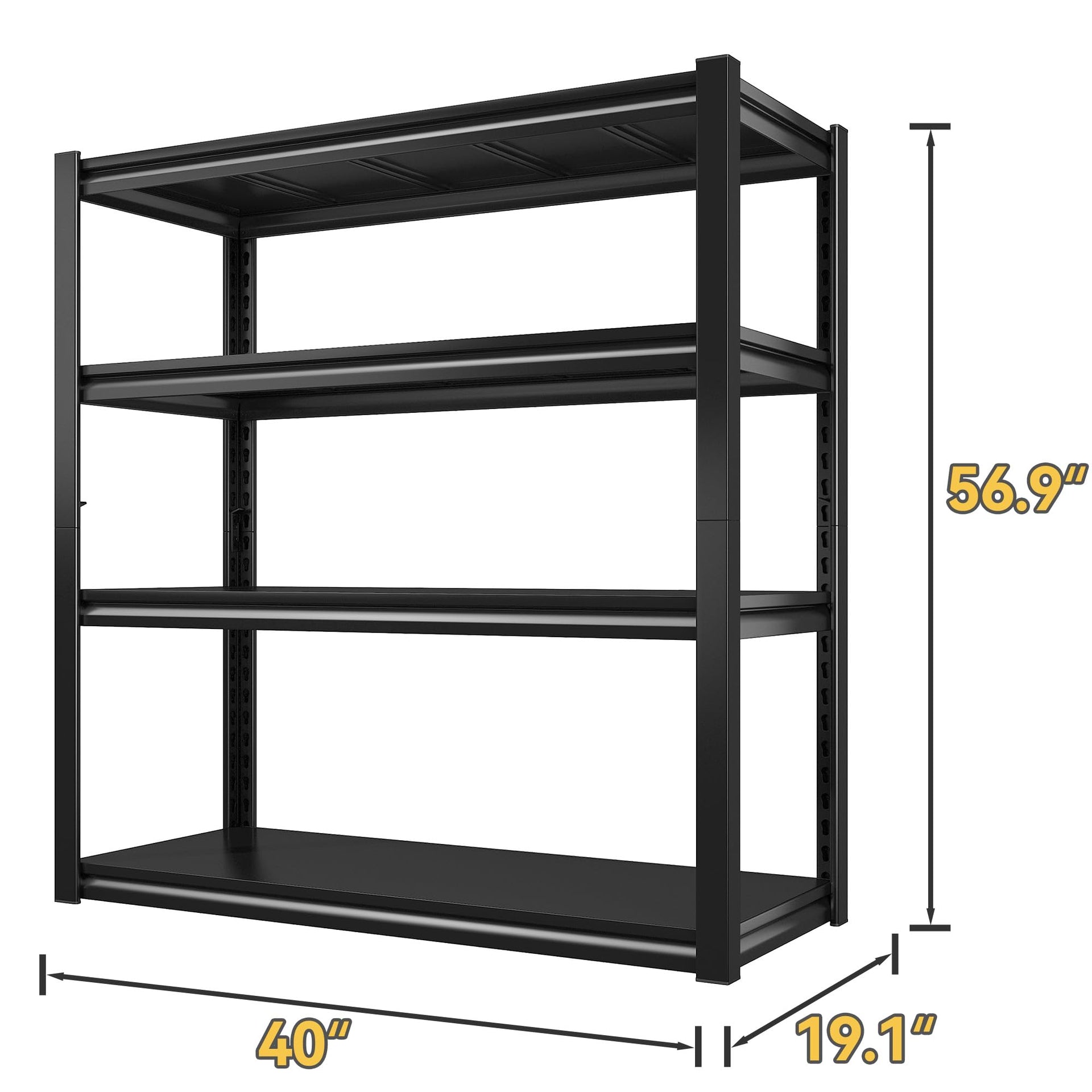 40" W Garage Shelving