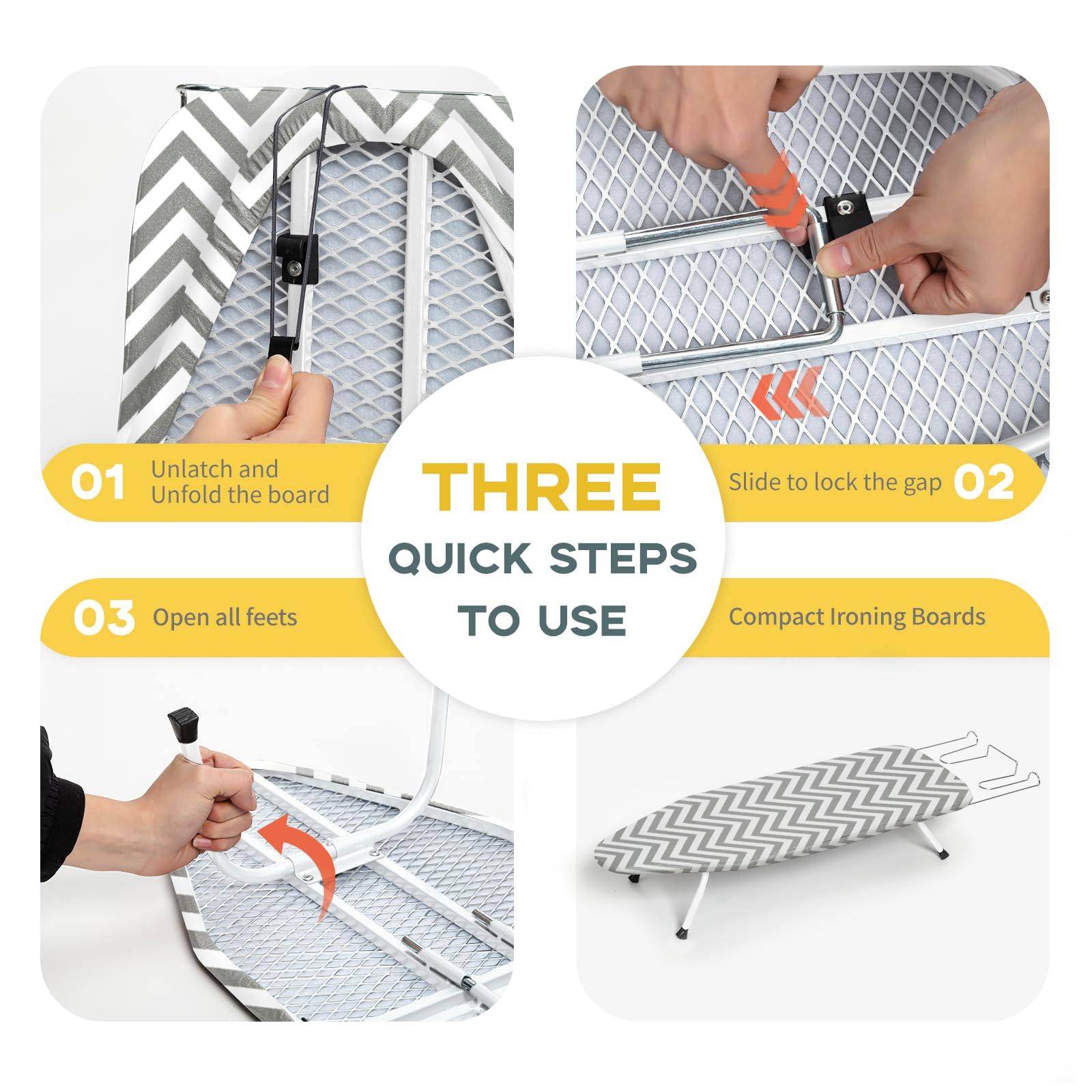 Folding Ironing Board for Small Space