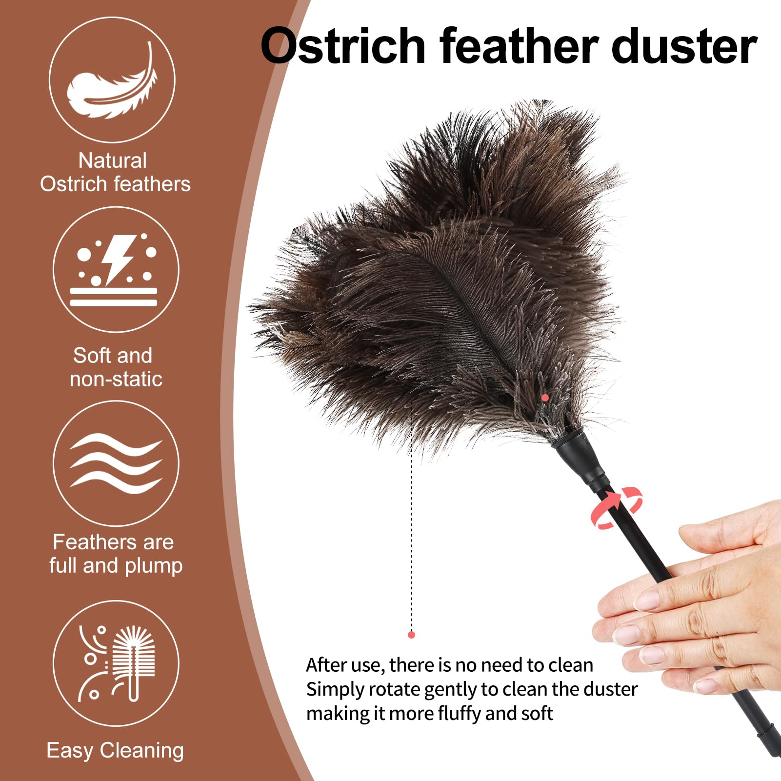 Ostrich Feather Duster