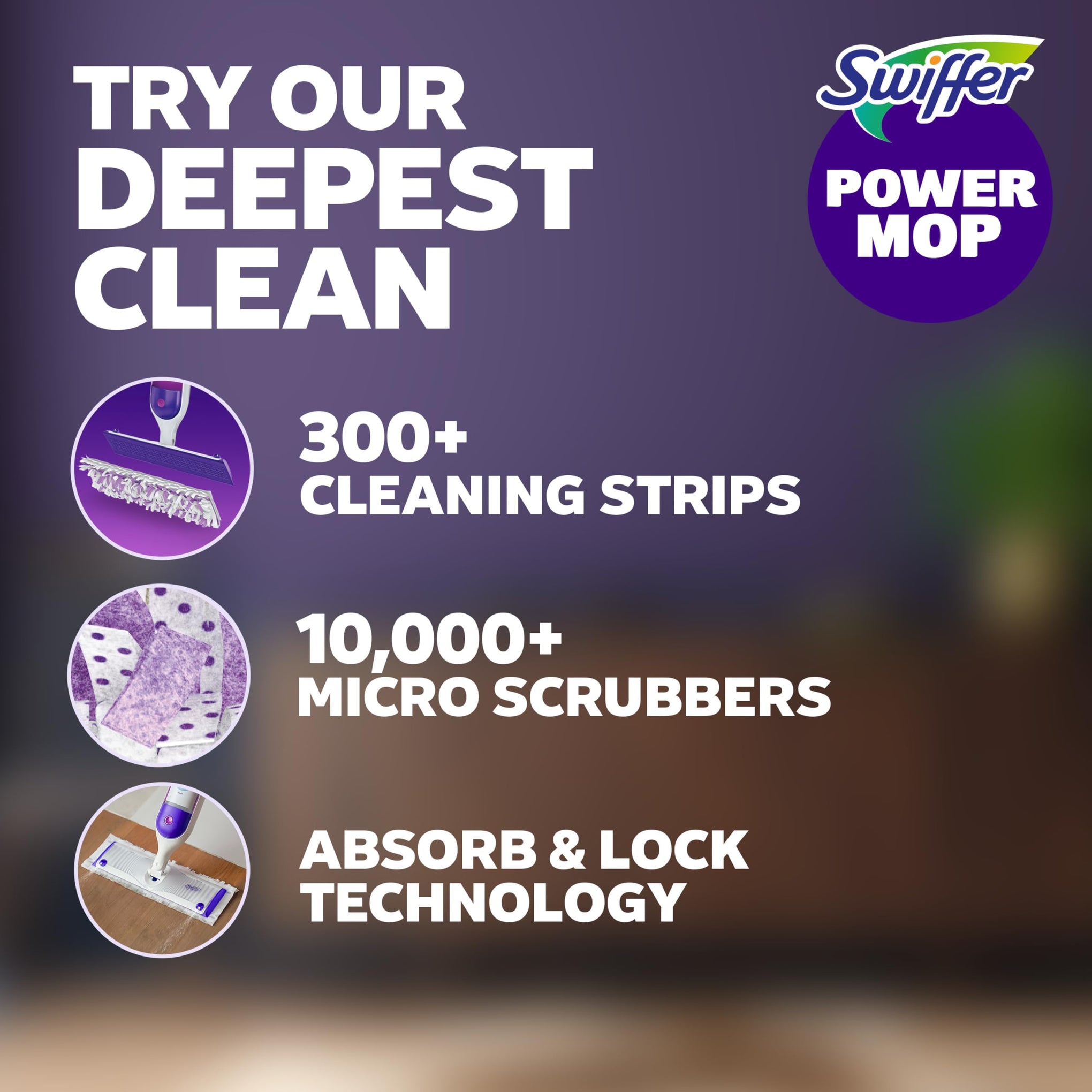 PowerMop Mopping Kit for Floor Cleaning
