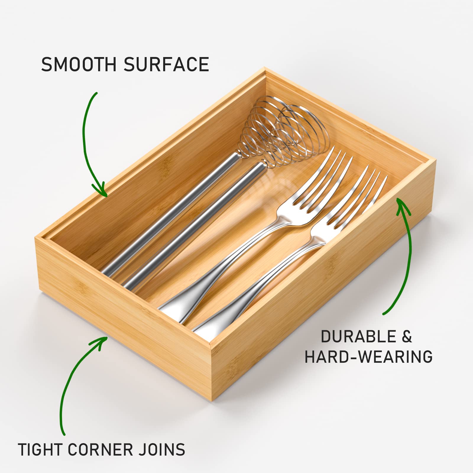 Silverware Tray for Drawer (2 Count)
