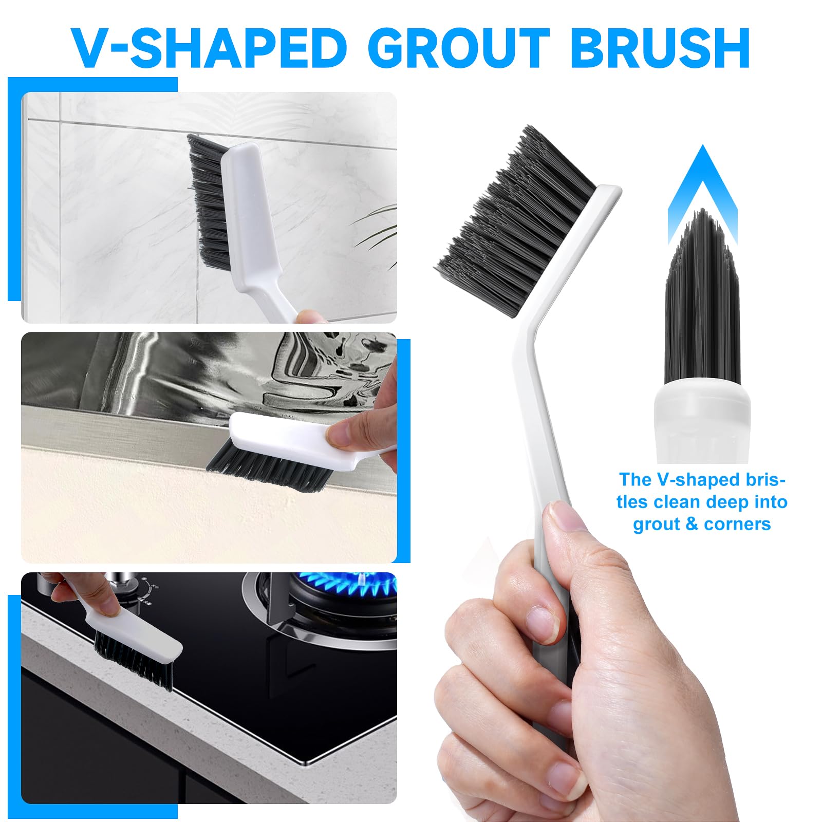 14Pcs Crevice Cleaning Brush Set (14 Count)
