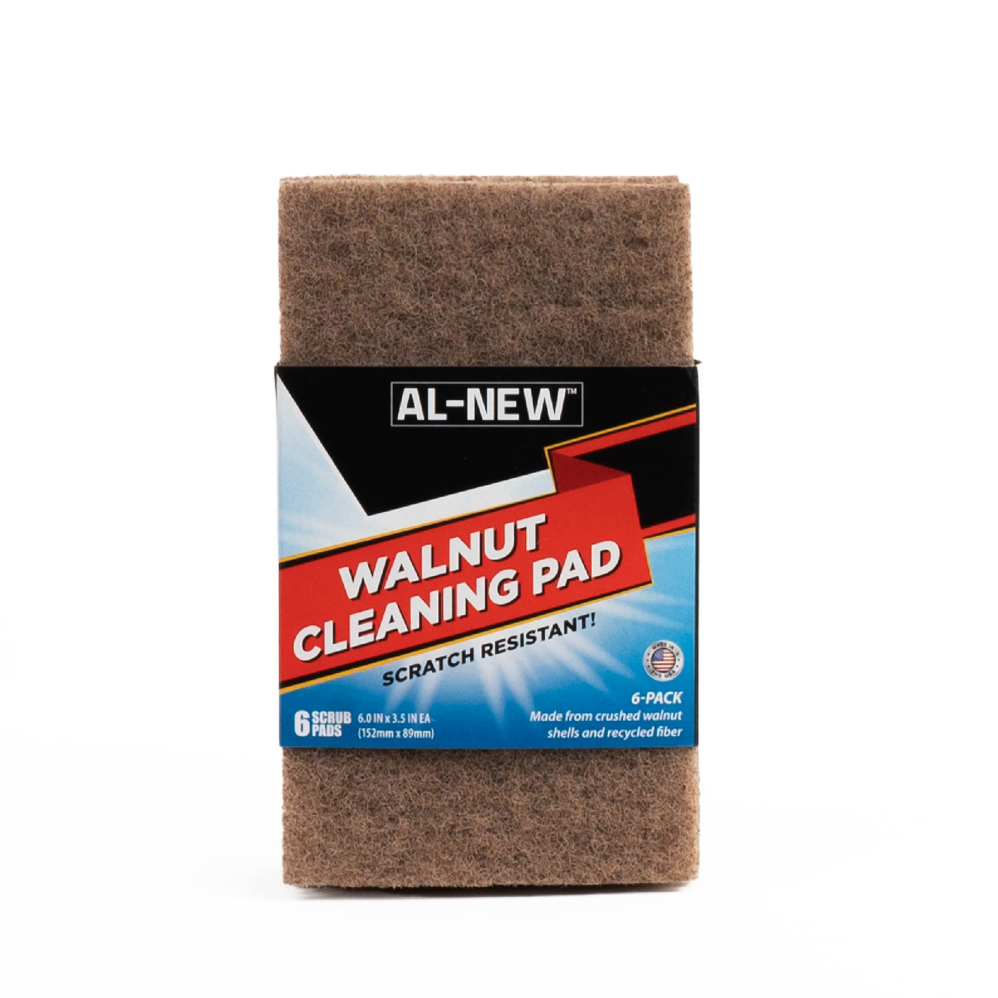 Walnut Cleaning Pads (6 Count)