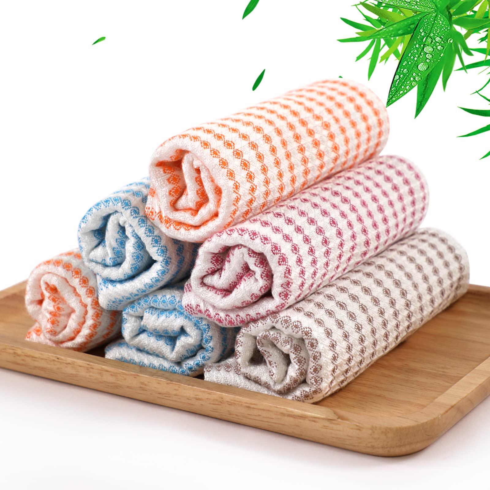 Dish Cloths 6 Pack (6 Count)