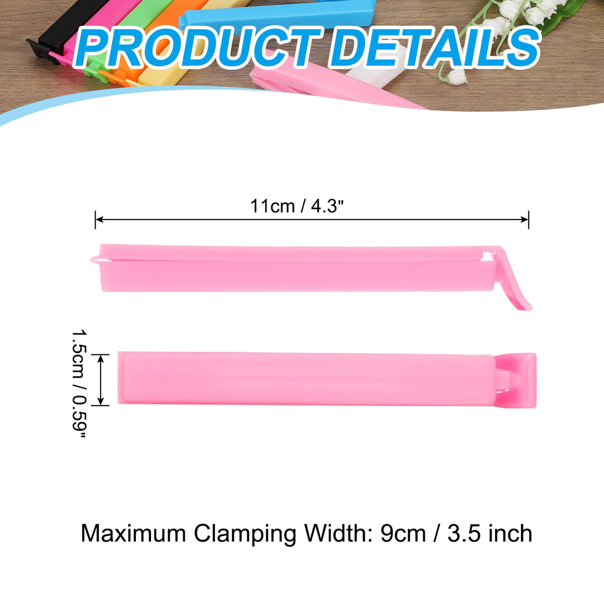 Sealing Clips 4.3 Inch
