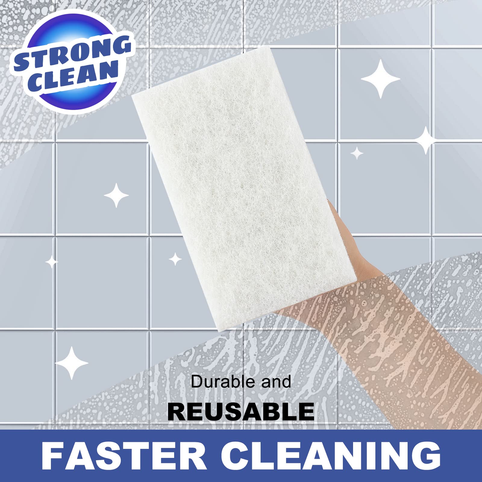 Handled Bath Scrubber