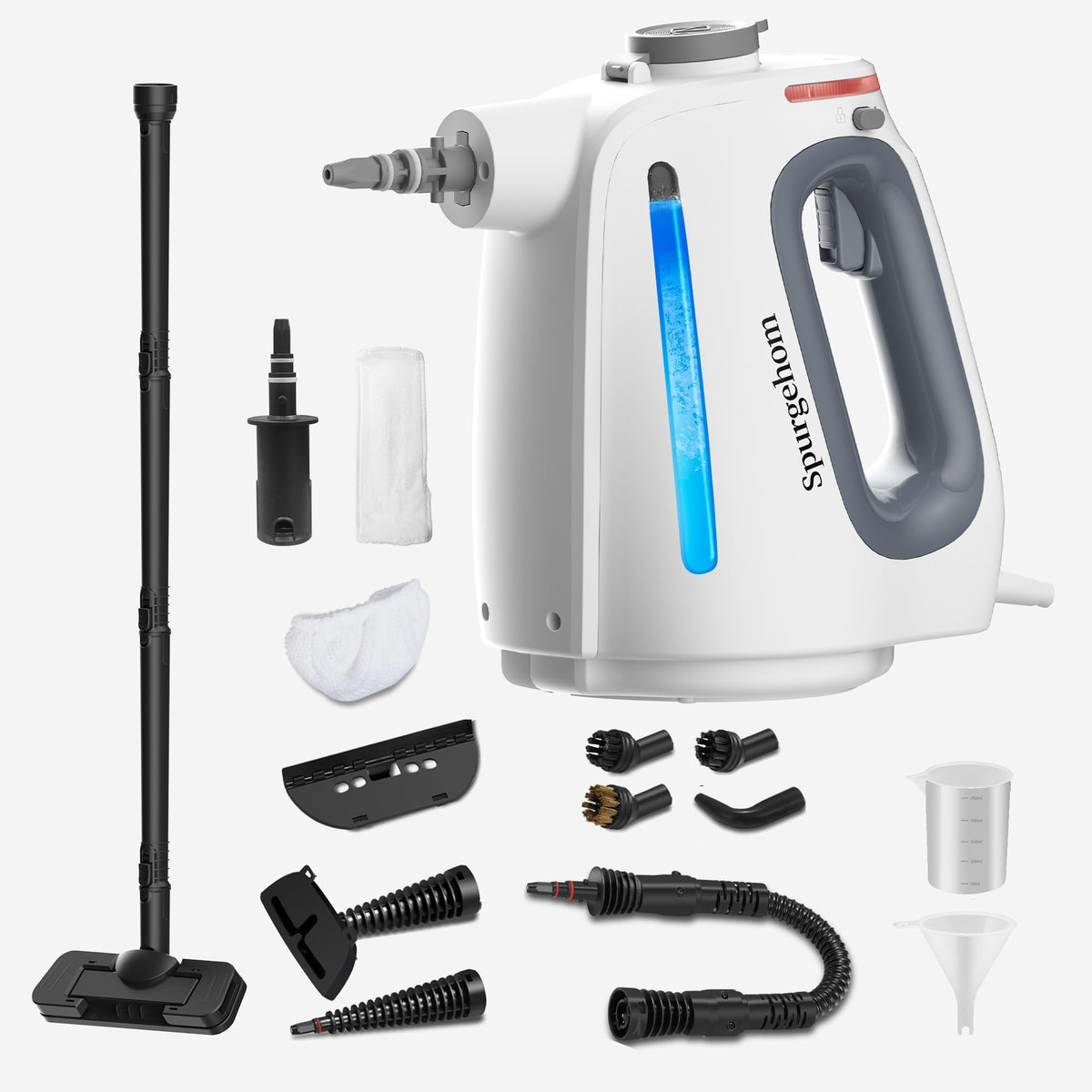 1350W Handheld Steam Cleaner with 15