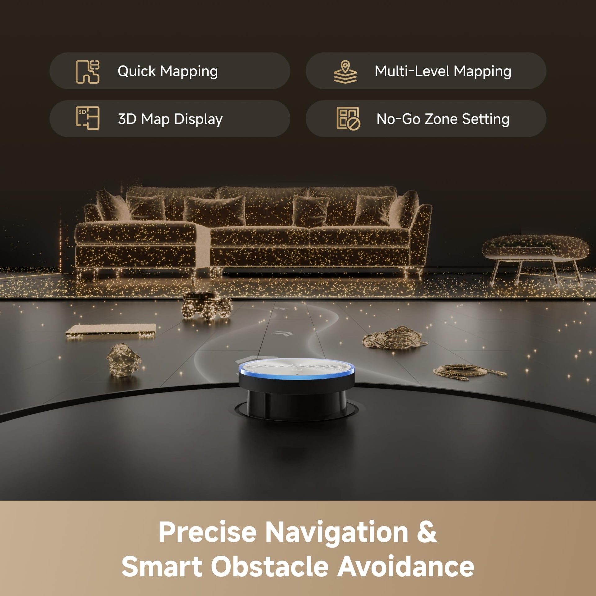 L60 Pro Ultra Robot Vacuum and Mop with Auto