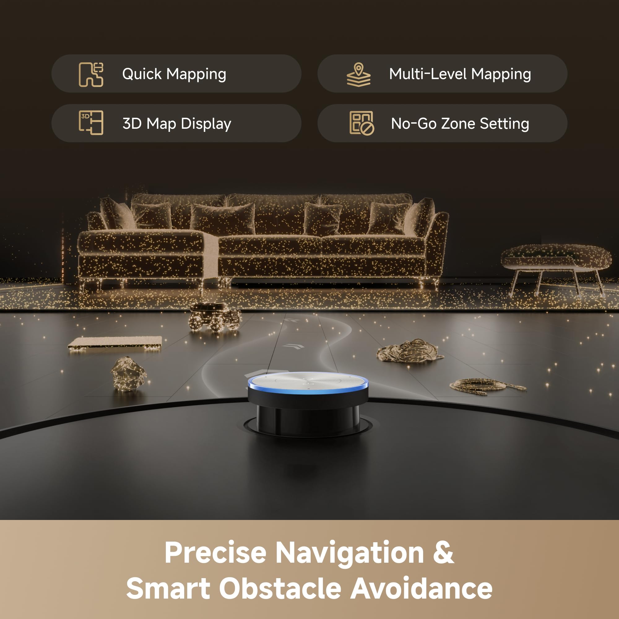 L60 Pro Ultra Robot Vacuum and Mop with Auto