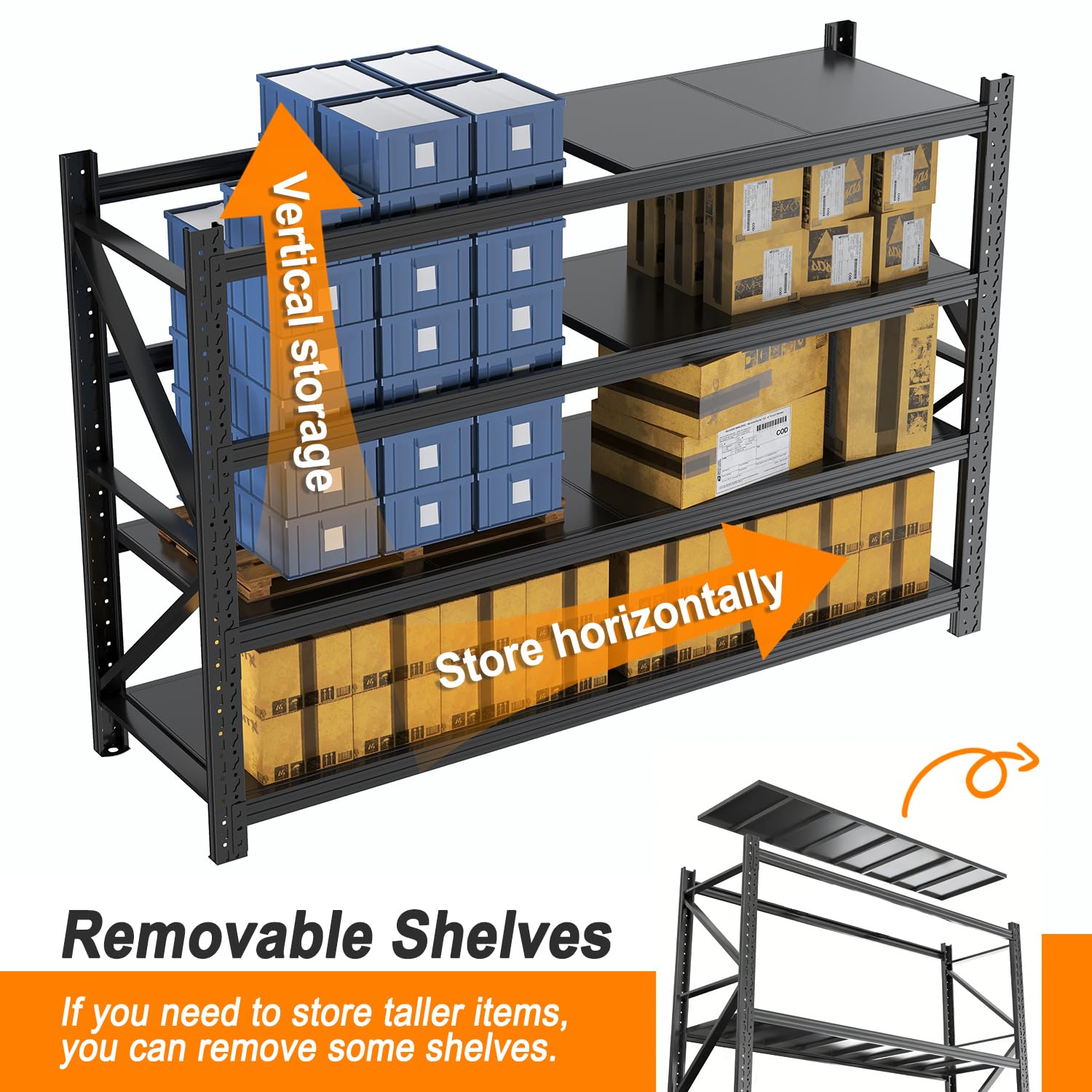 Heavy Duty Warehouse Shelving 4