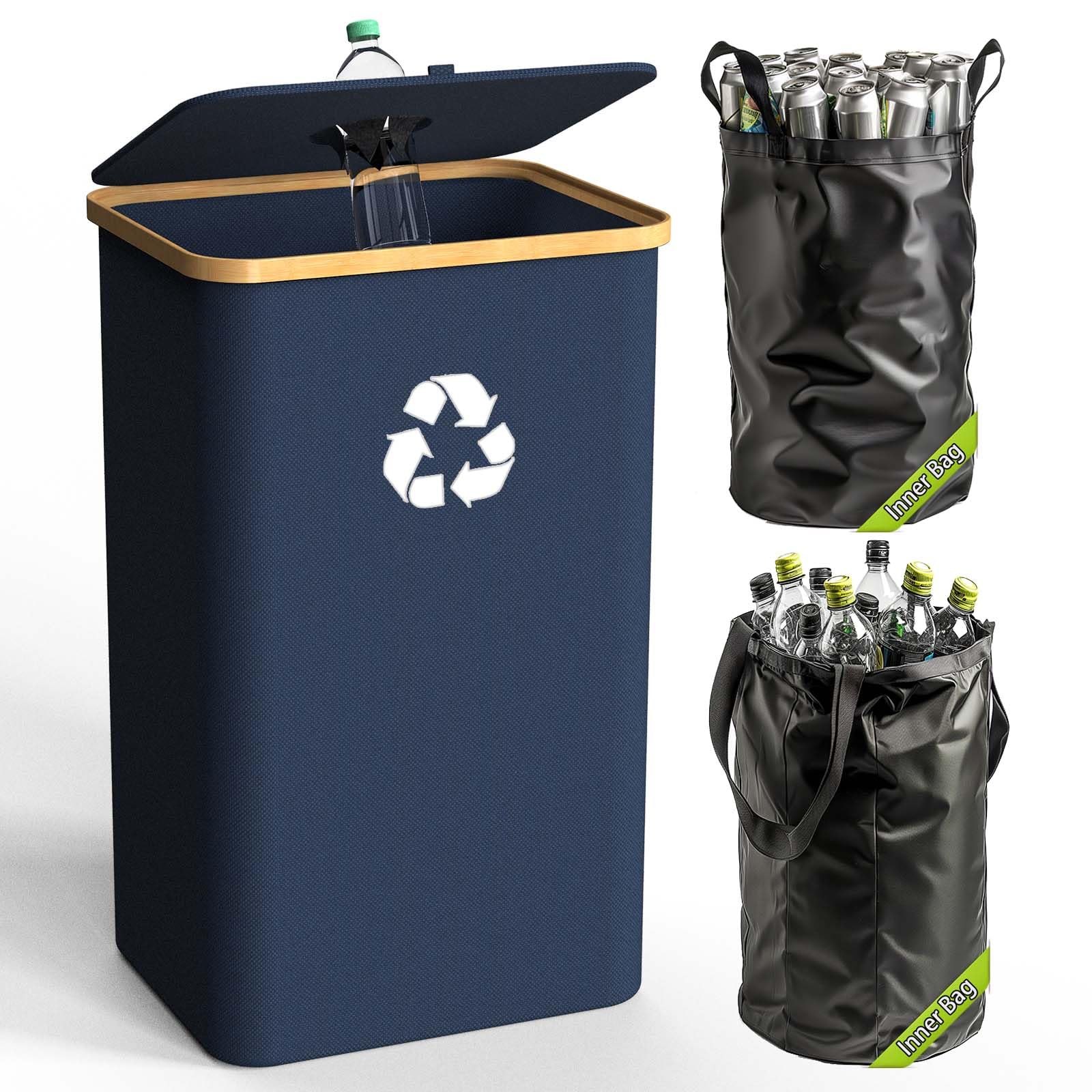 Recycling Bin for Kitchen Indoor Home